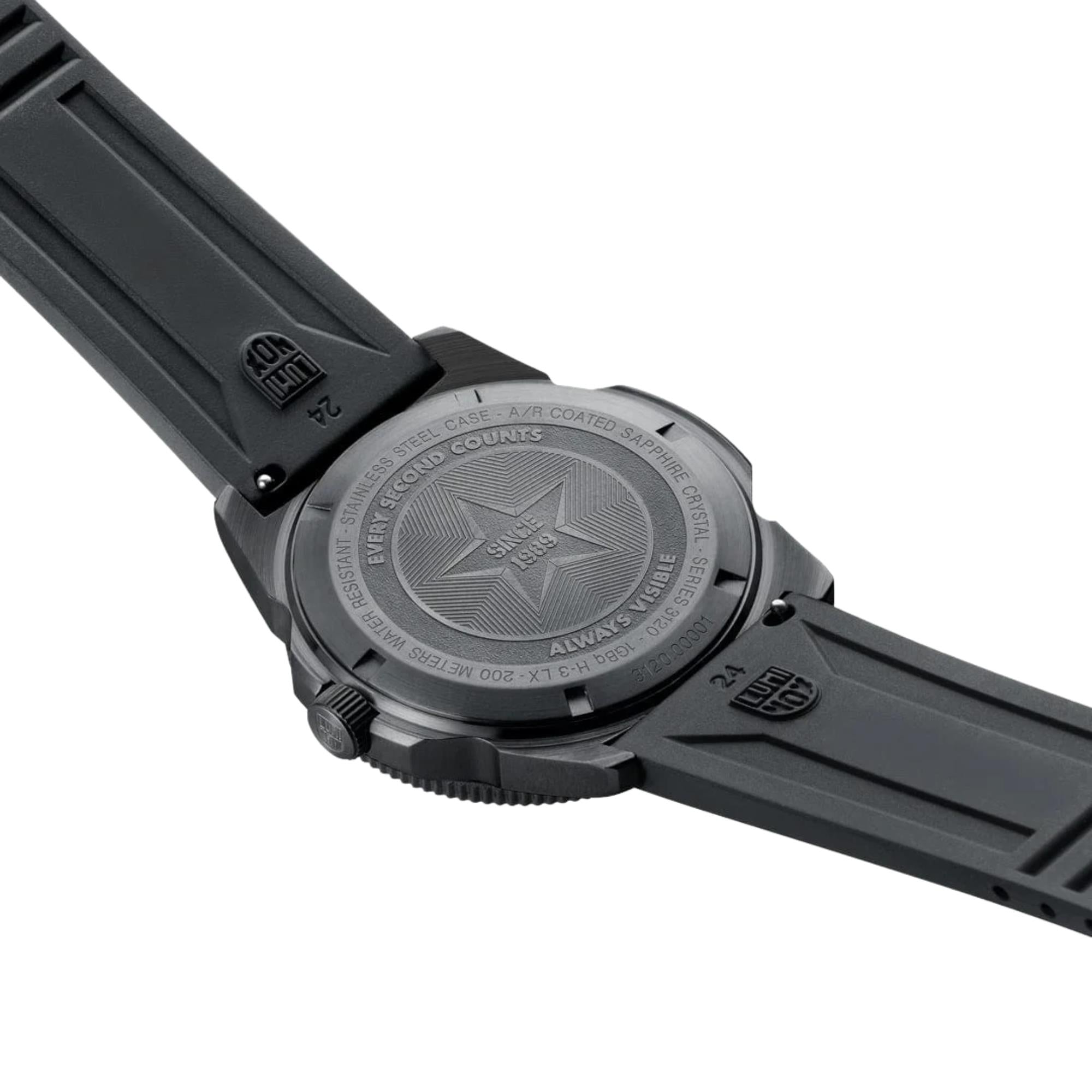 Luminox Pacific Diver Quartz Blue Dial Rubber Strap Men's Watch XS.3123.B