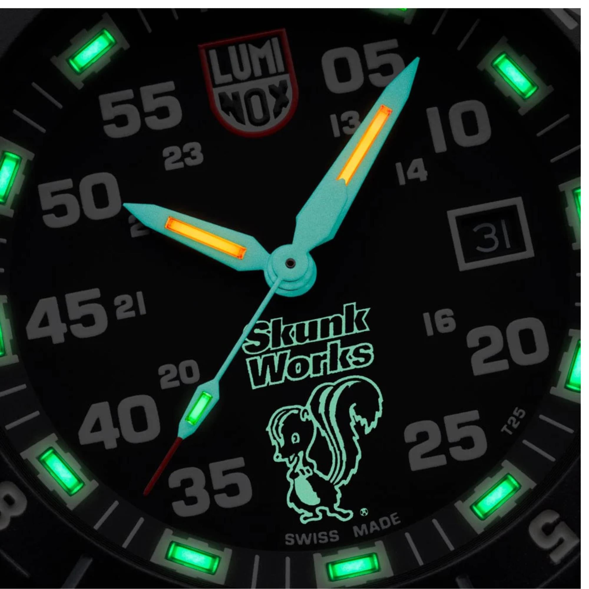 Luminox F-117 Nighthawk x Skunk Works Black Dial Kevlar Strap Men's Watch XA.6442.H