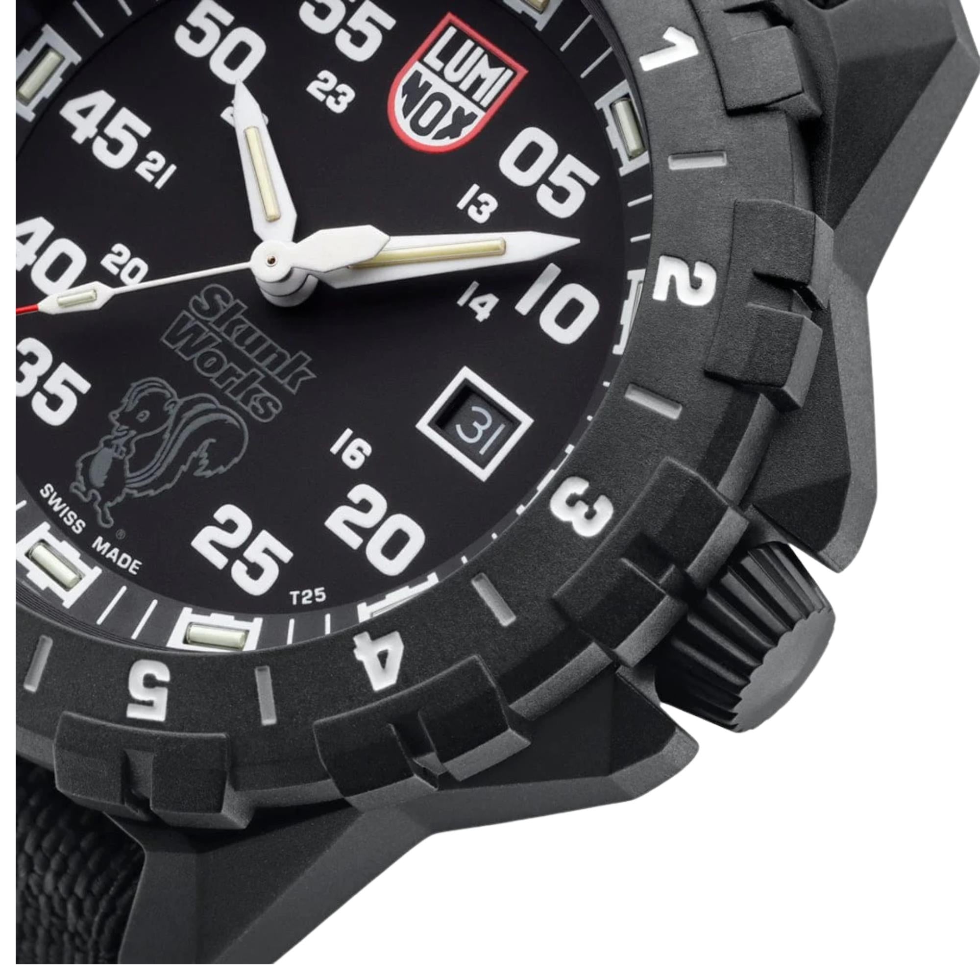 Luminox F-117 Nighthawk x Skunk Works Black Dial Kevlar Strap Men's Watch XA.6442.H
