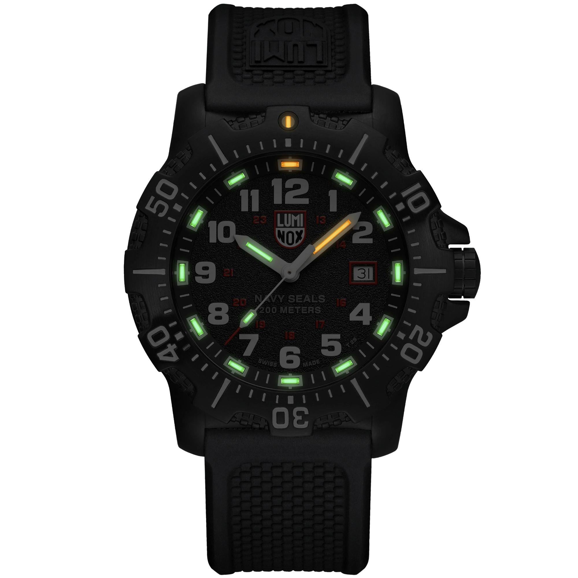 Luminox Navy Seal 4230 Series Black Dial Rubber Strap Men's Watch XS.4231.2