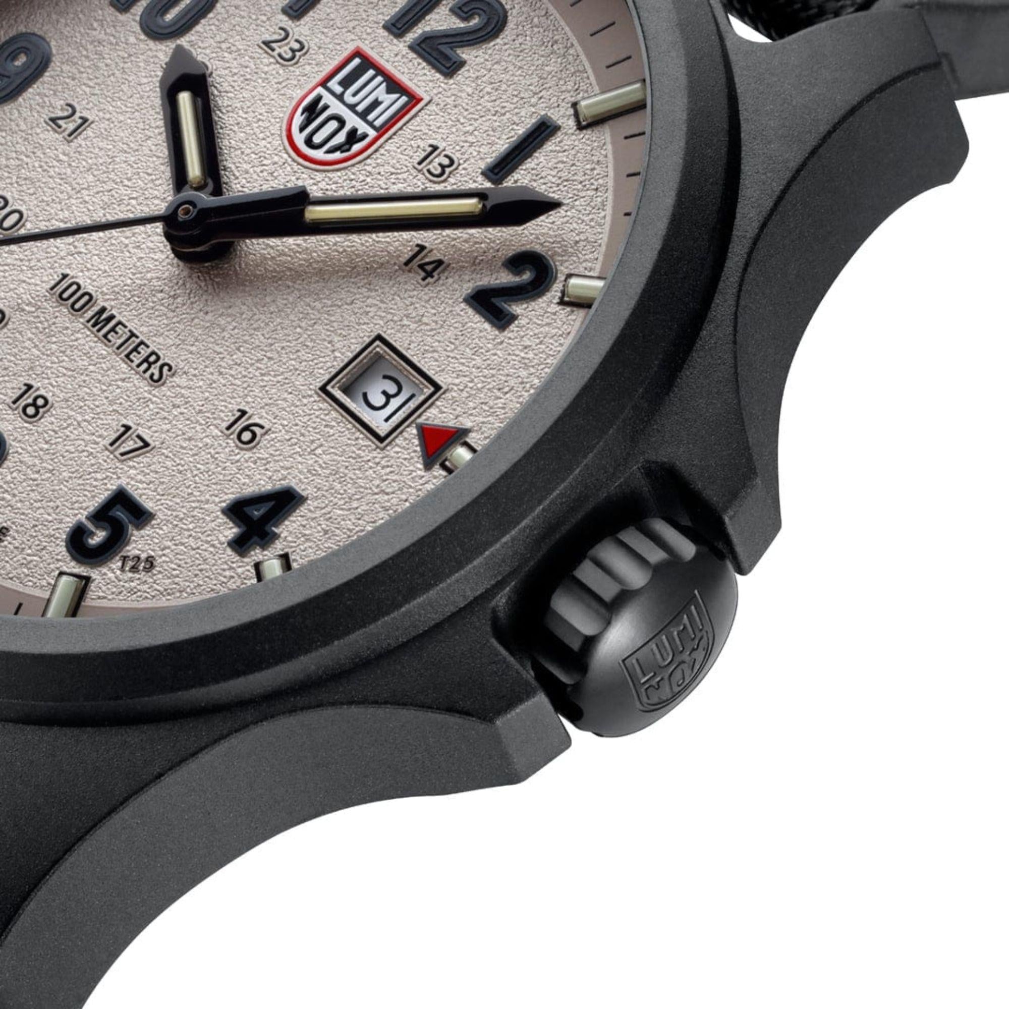 Luminox Atacama Field Grey Textured Dial Rubber Strap Men's Watch XL.1971.2
