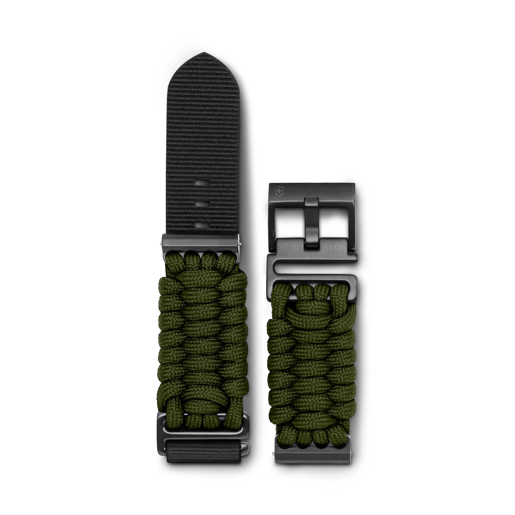 Victorinox Handwoven Paracord 21mm Green Watch Strap D1 V.60048