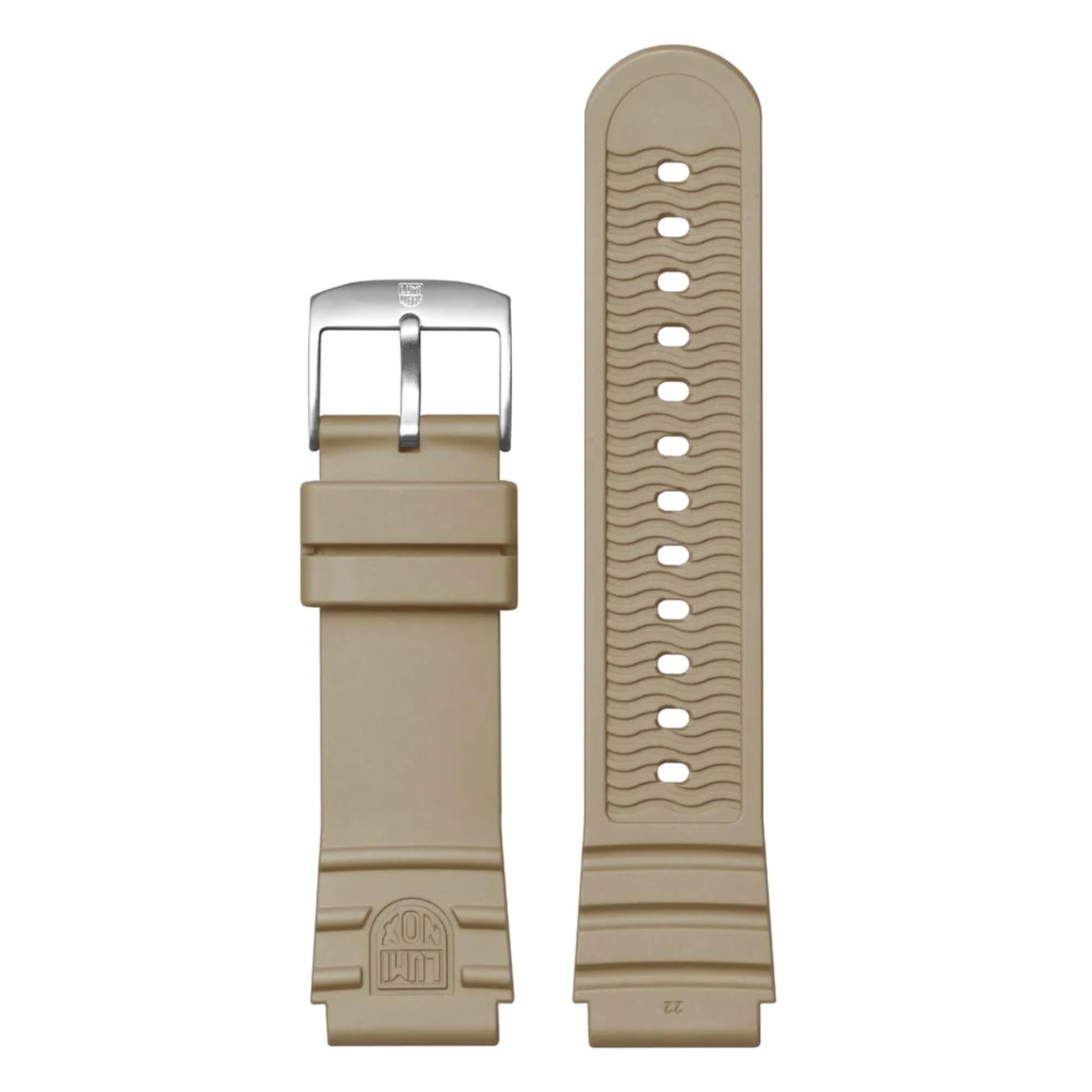 Luminox Leatherback Sea Turtle 44mm Brown Dial Rubber Mens Quartz Watch XS.0326