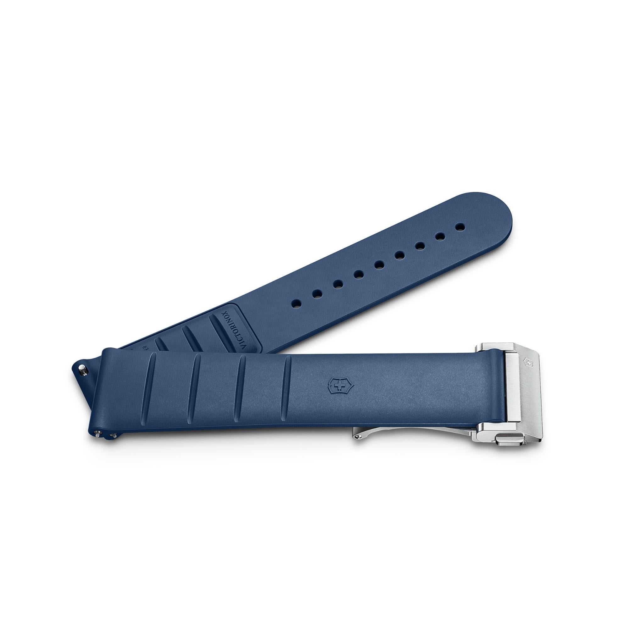 Victorinox Air Circulation Pad Genuine Blue 21mm Rubber Strap D6-DC V.60096