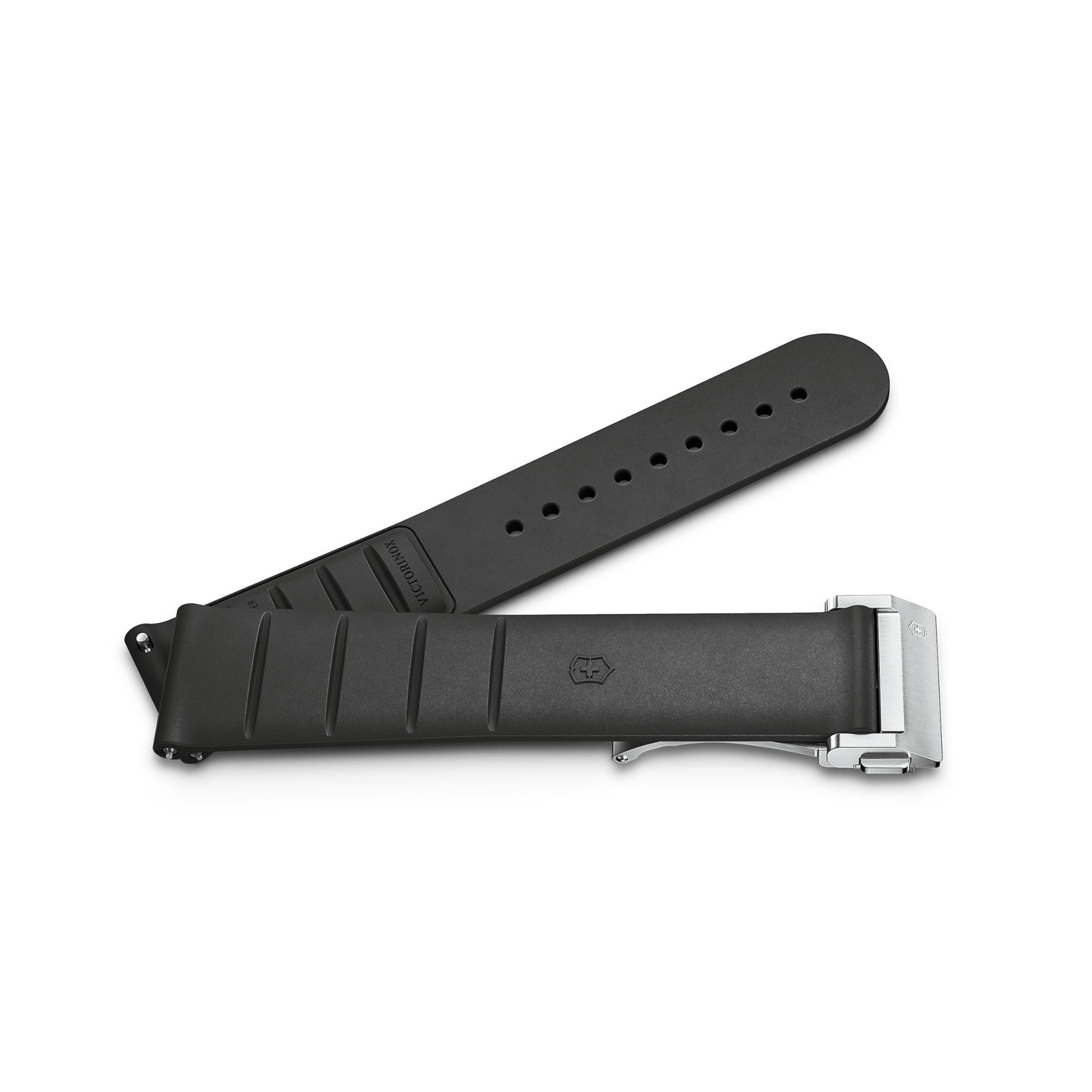 Victorinox Air Circulation Pad Genuine Black 21mm Rubber Strap D6-DC V.60095