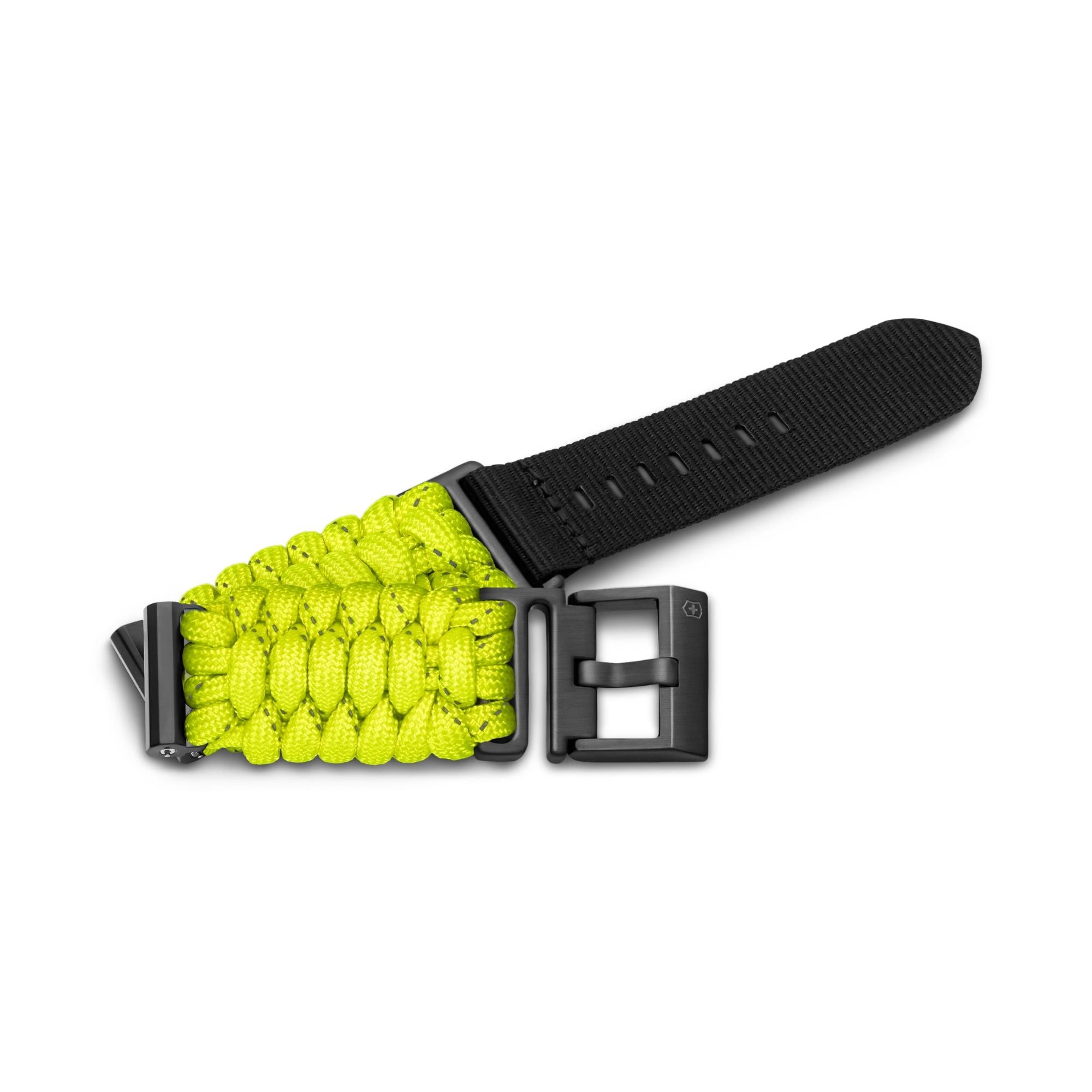 Victorinox Handwoven Paracord 21mm Neon Yellow Watch Strap D1 V.60082