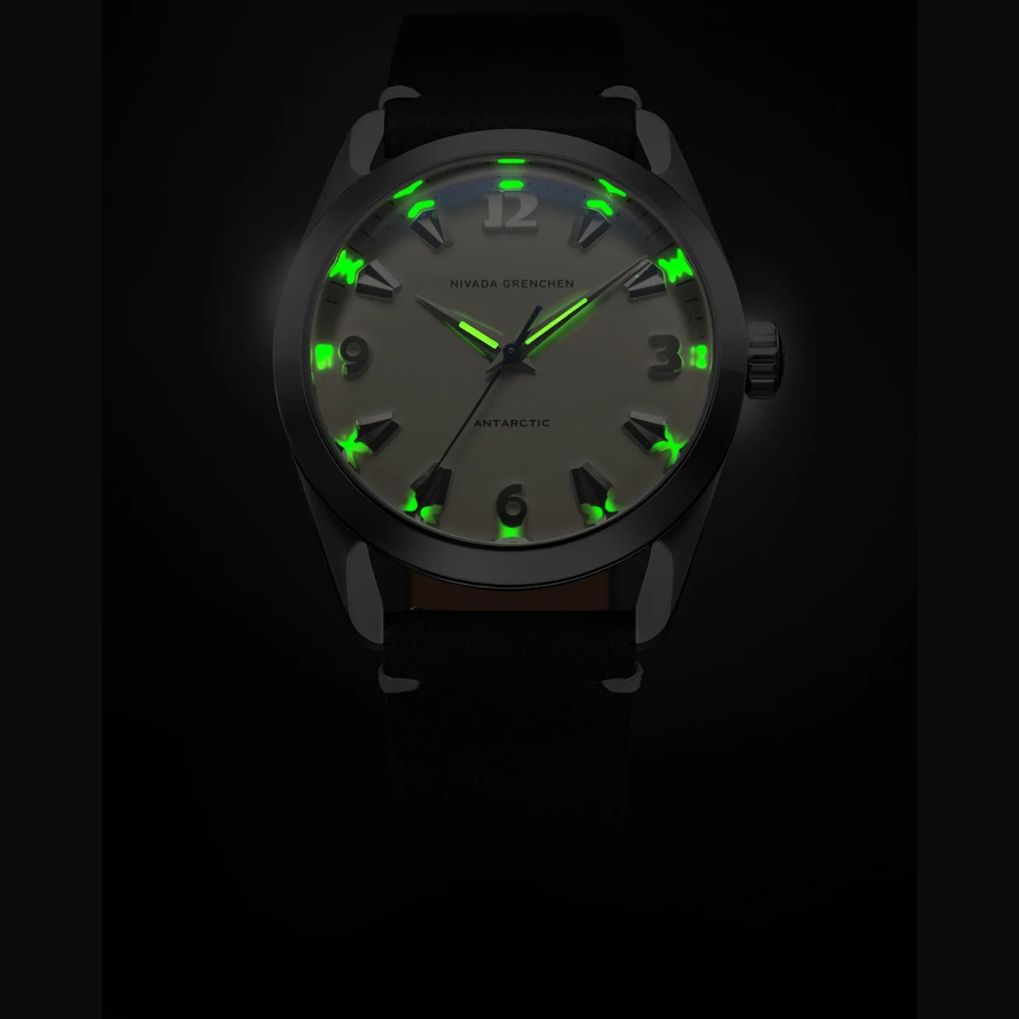 Nivada Grenchen Antarctic 35mm Manual-Wind Watch 35001M41