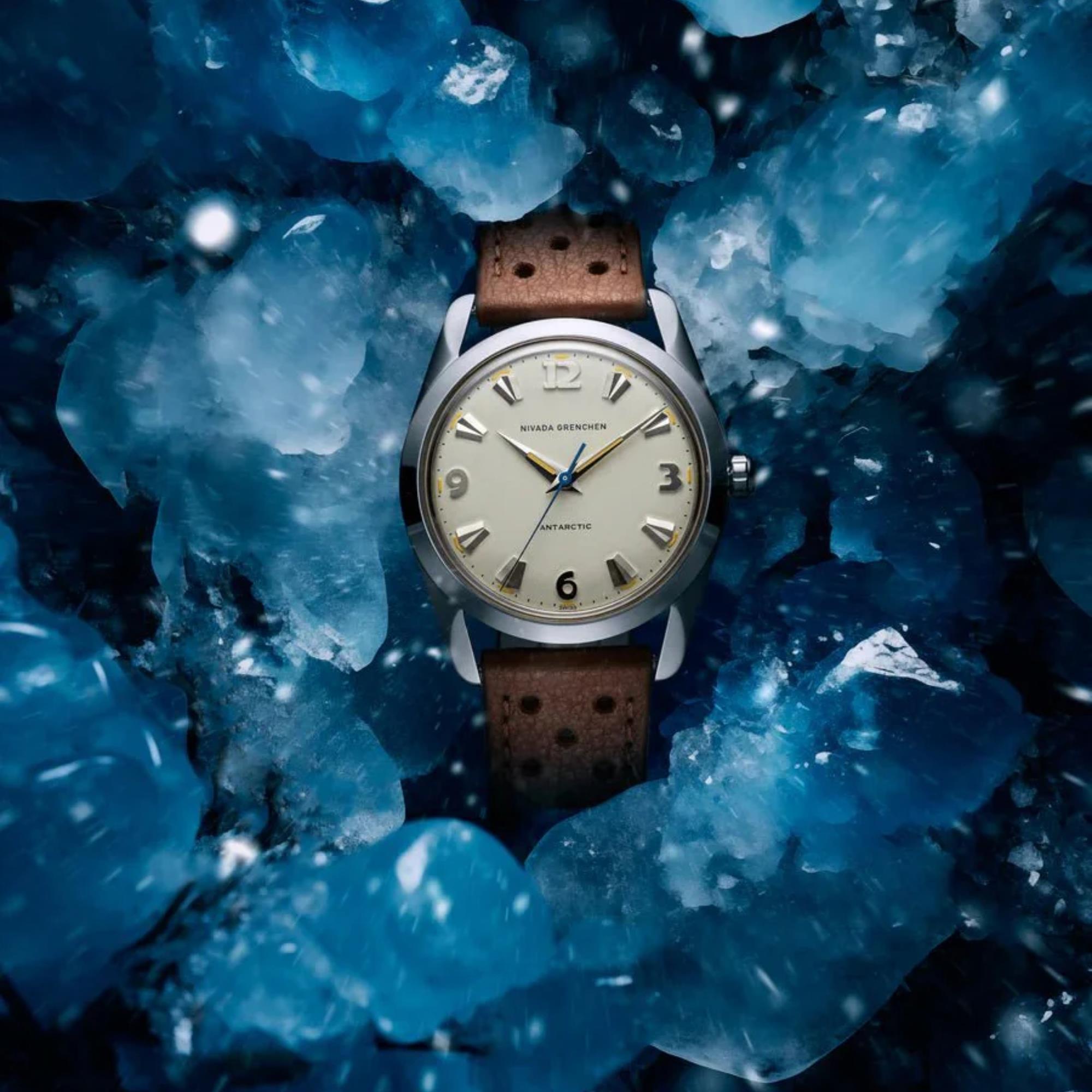 Nivada Grenchen Antarctic 35mm Manual-Wind Watch 35001M41