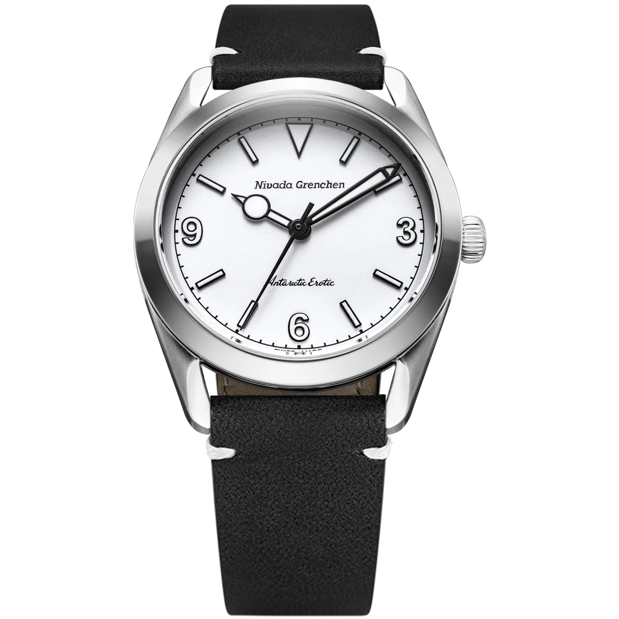 Nivada Grenchen Antarctic Erotic 38mm Manual-Wind Watch 320692M15