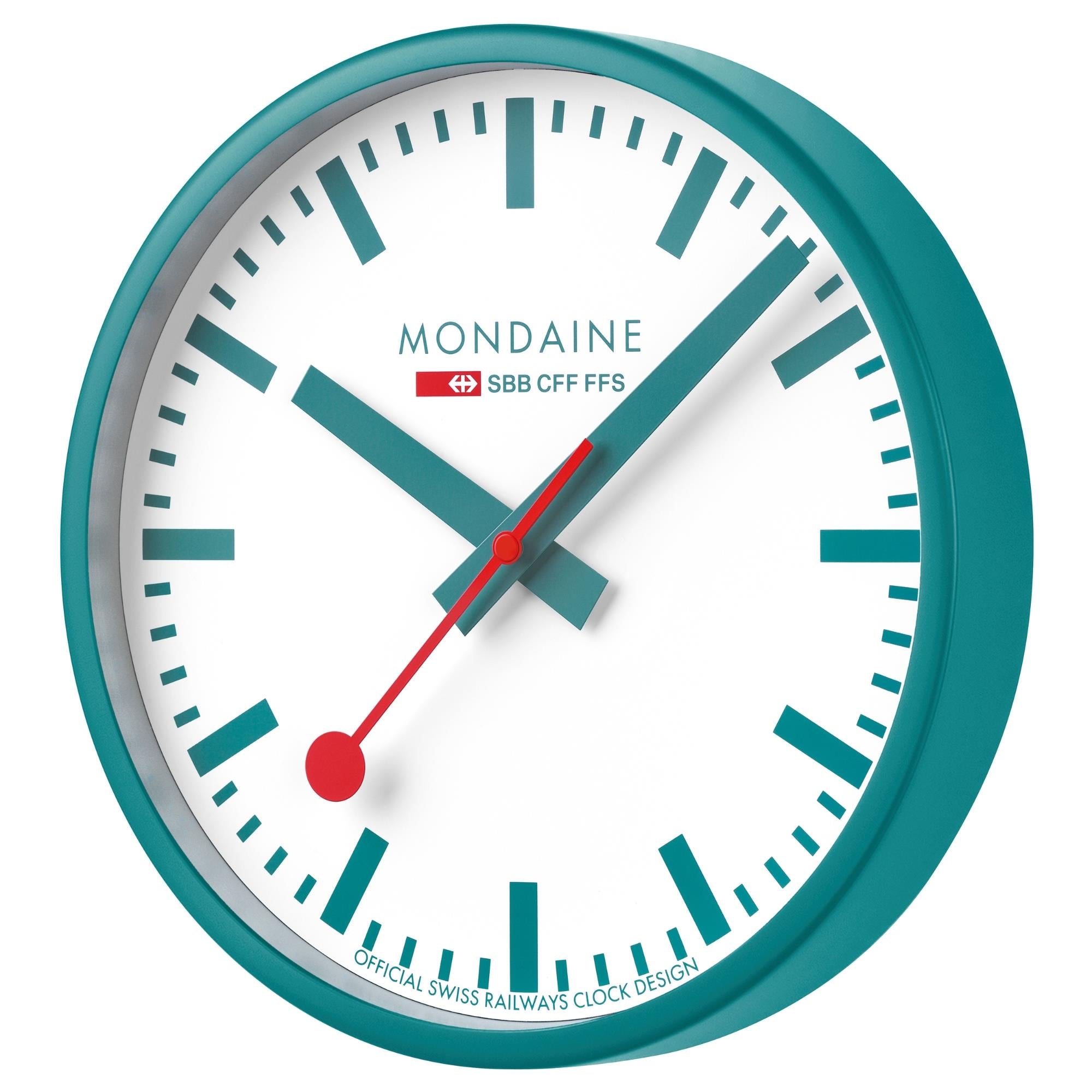 Mondaine 250mm Limited Edition White Dial Quartz Wall Clock A990.CLOCK.10SBD