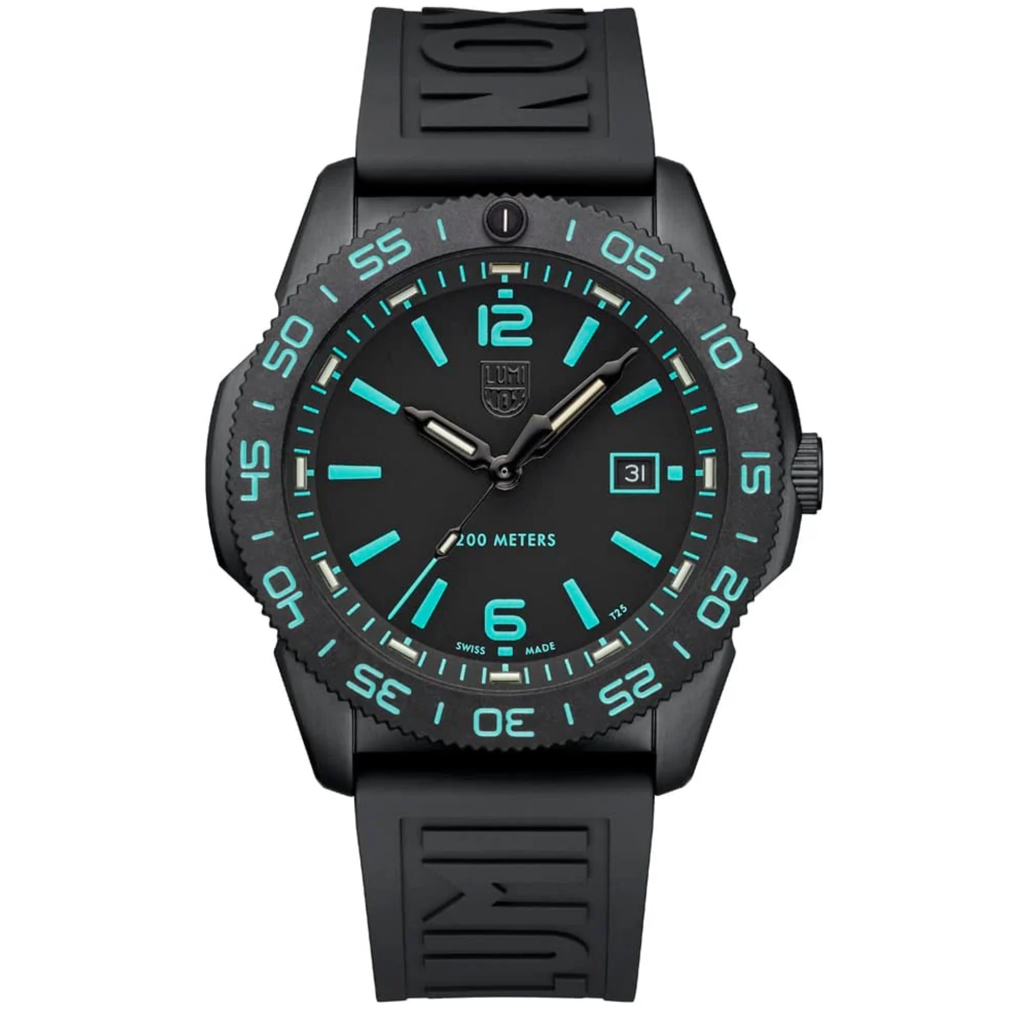 Luminox Pacific Diver 44mm Limited Edition Black Dial Rubber Mens Quar