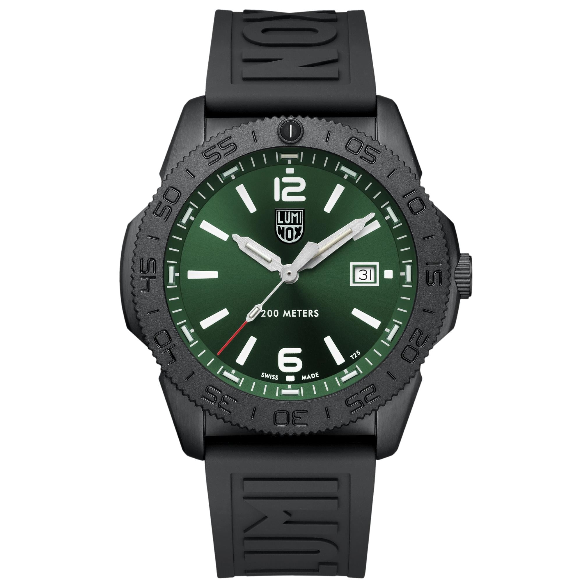 Luminox Pacific Diver 44mm Red Dial Rubber Mens Watch XS.3135