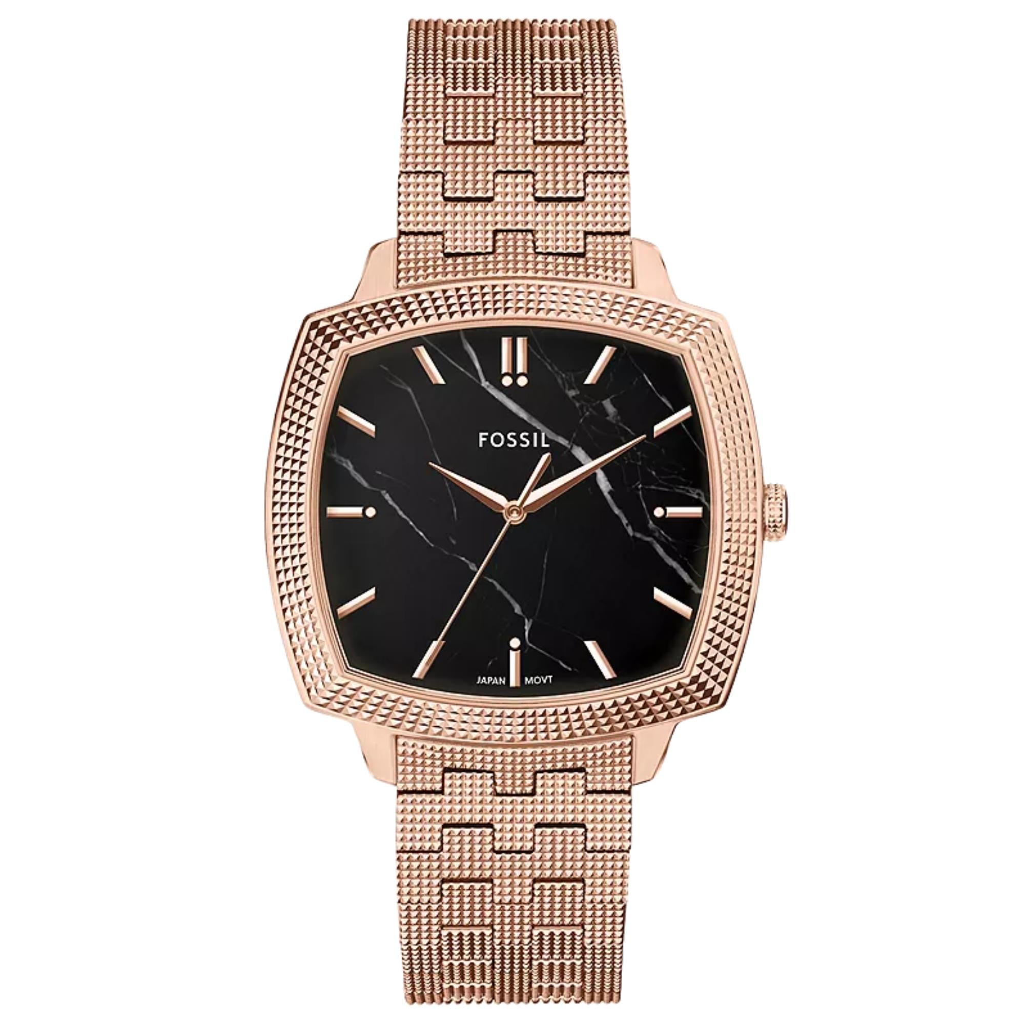 Fossil Machine x Nick Jonas 37mm Blue Dial Watch LE1216