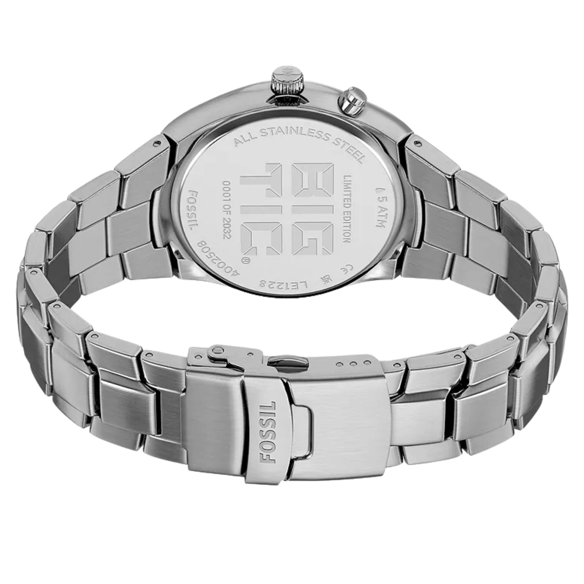 Fossil Y2K Big Tic 40mm Limited Edition Digital Steel Quartz Watch LE1228