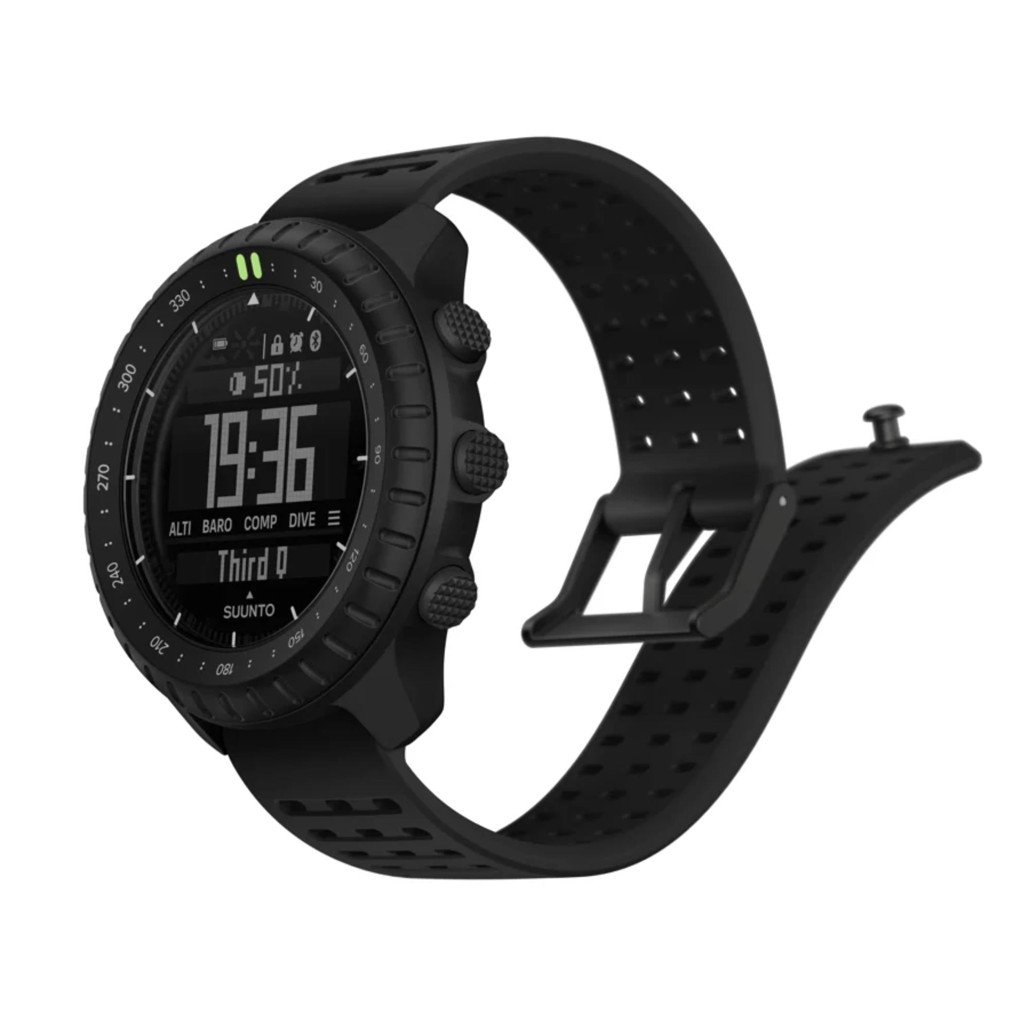 Suunto Core 2 "Classic ABC Outdoor Off-Grid" 49mm Digital Silicone Quartz Watch SS051569000