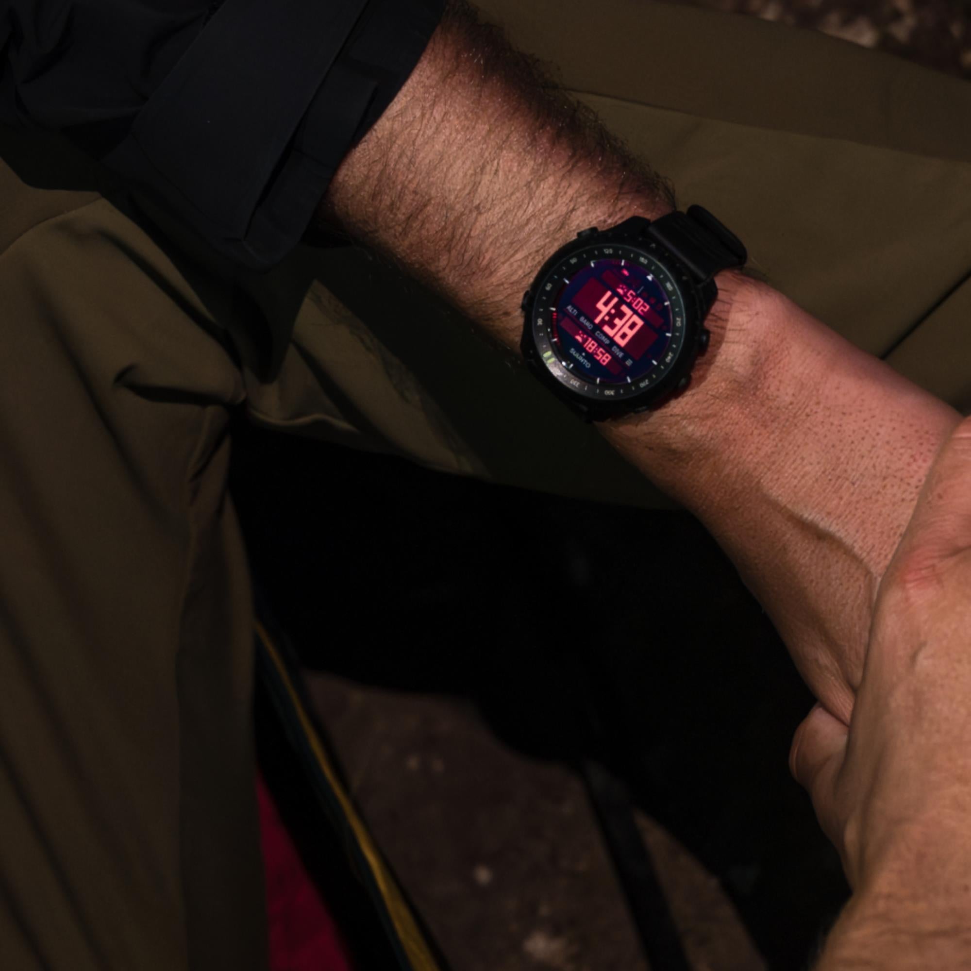 Suunto Core 2 "Classic ABC Outdoor Off-Grid" 49mm Digital Silicone Quartz Watch SS051569000