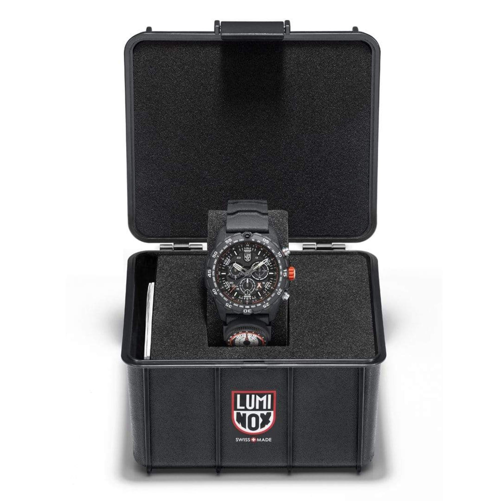 Luminox Bear Grylls Survival 45mm Black Dial Rubber Mens Quartz Watch XB.3741