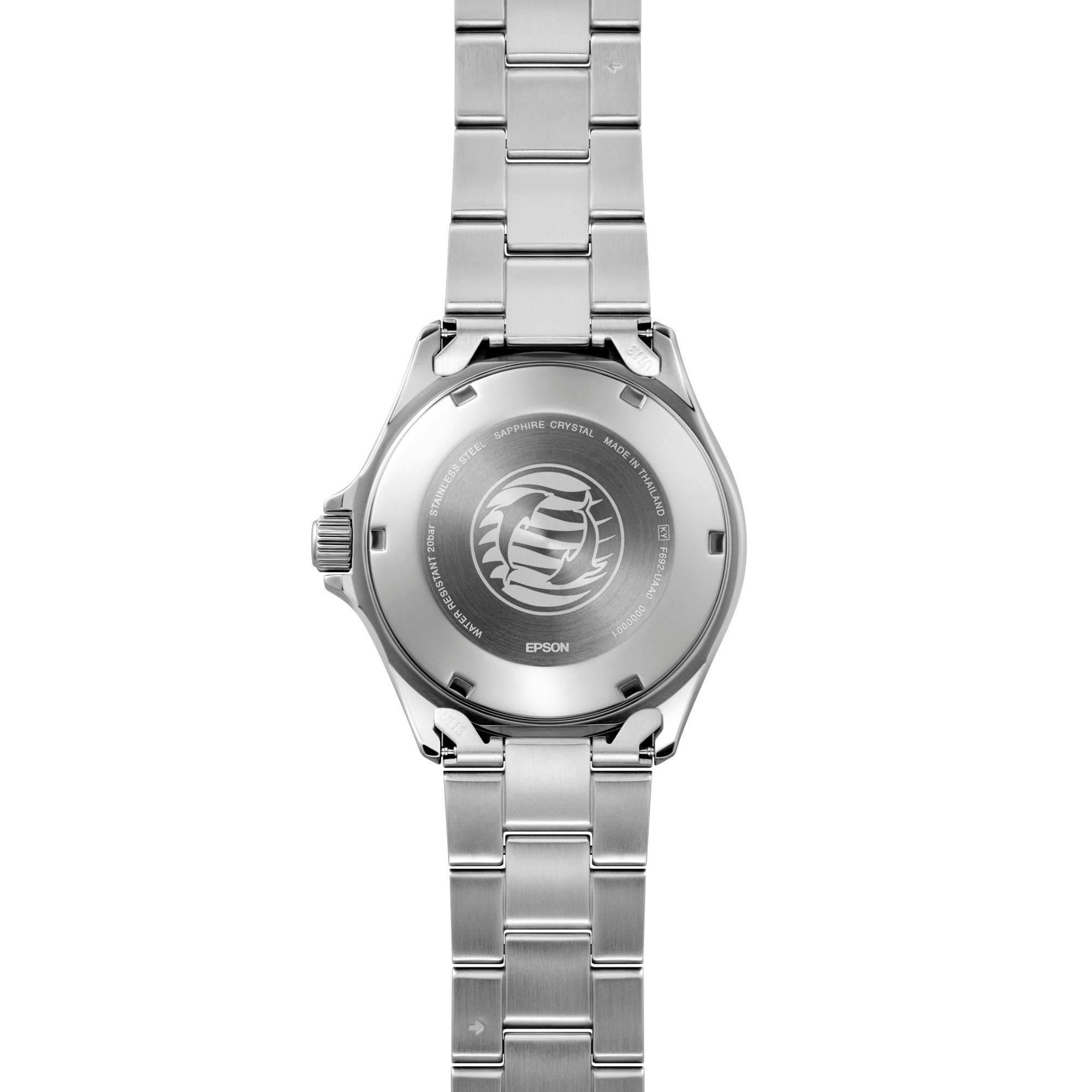 Orient Mako 'Kamasu' 42mm Orange Dial Steel Mens Automatic Watch RA-AA0826Y39B