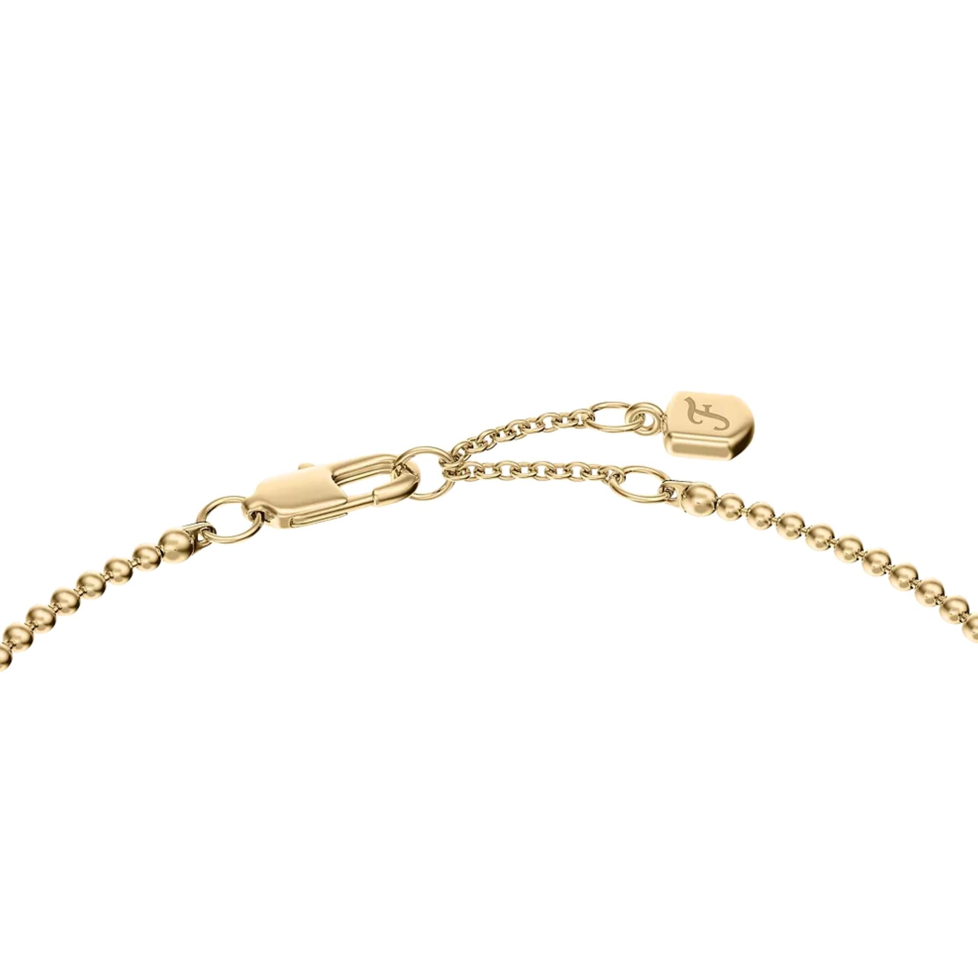 Fossil Harlow Rondelles Two-Tone Steel Station Ladies Bracelet JF04995998