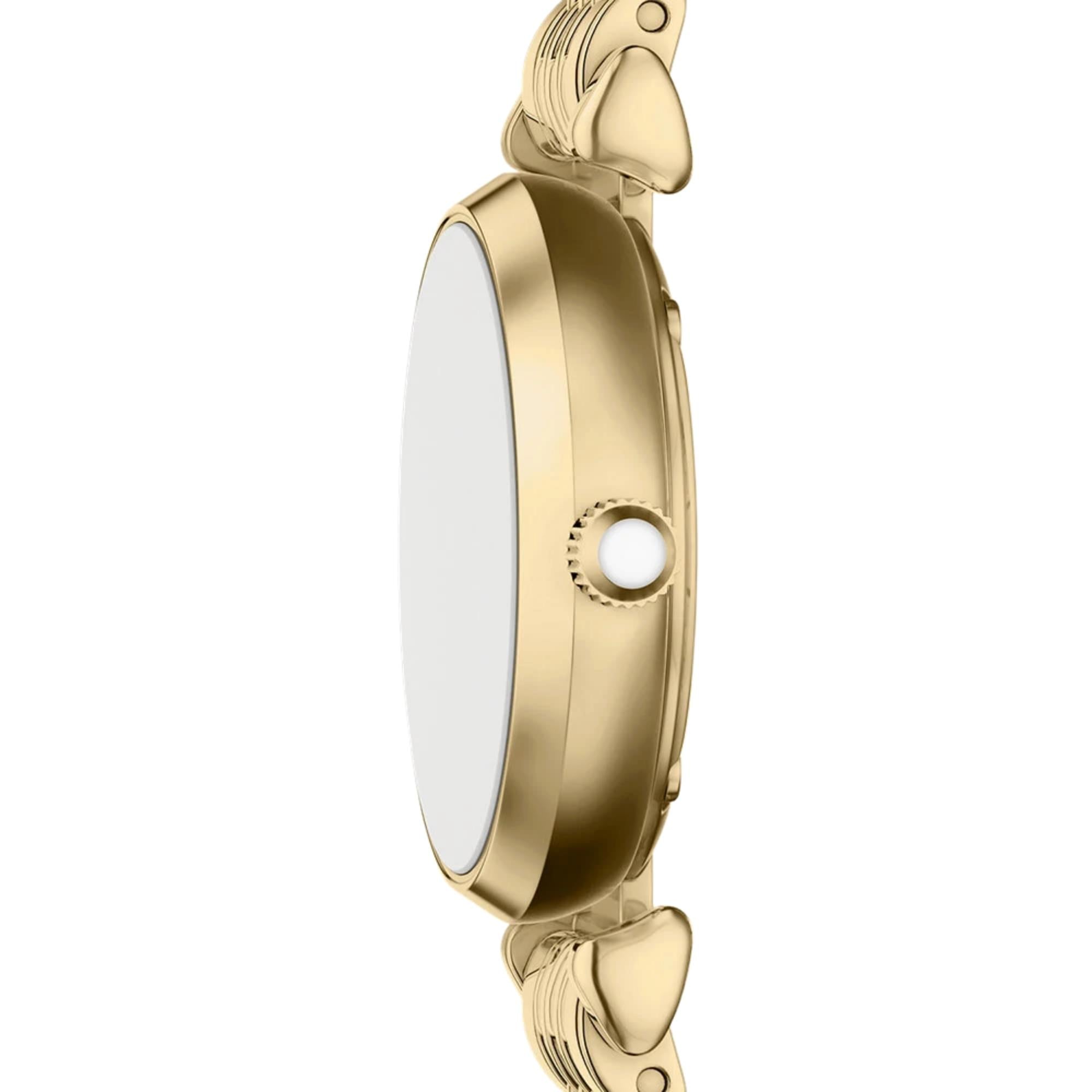 Emporio Armani Gianni 28mm Mother of Pearl Dial Steel Ladies Quartz Watch AR11806