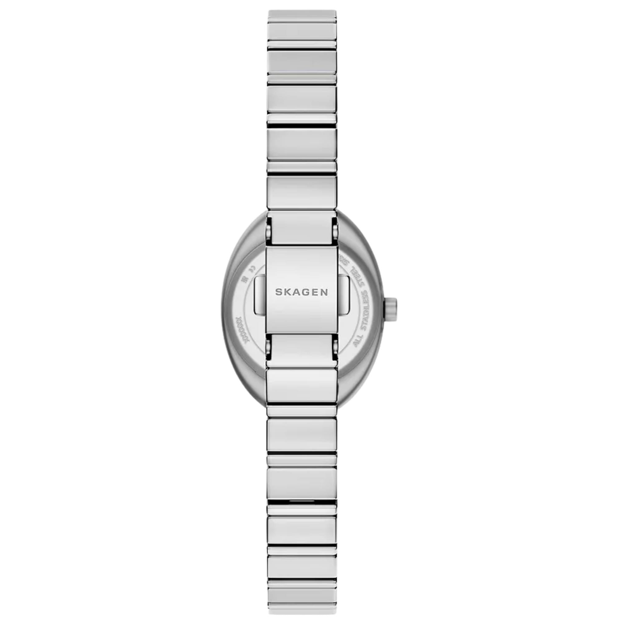 Skagen Anita Oval 20mm Mother of Pearl Steel Ladies Quartz Watch SKW3182