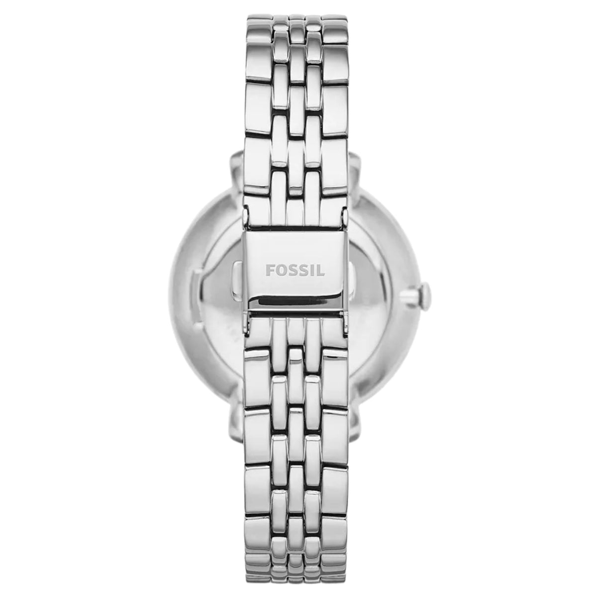 Fossil Jacqueline 36mm Silver Dial Steel Ladies Quartz Watch ES3545