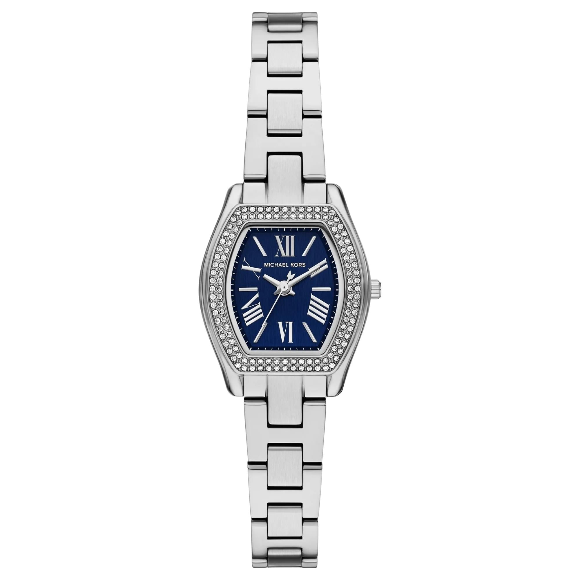 Michael Kors Chelsea 25mm Blue Dial Steel Ladies Watch MK7621
