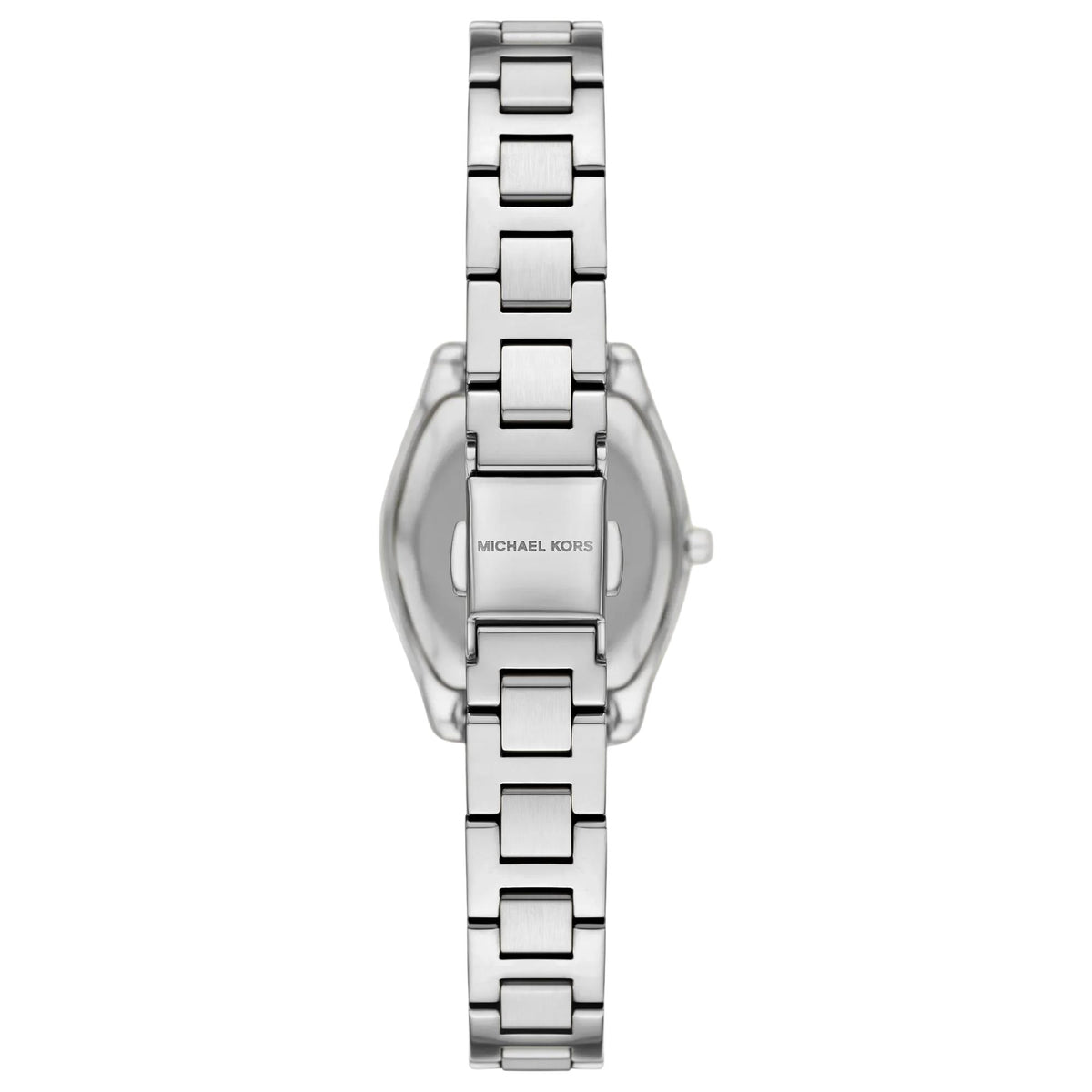 Michael Kors Petite Chelsea Pavé 25mm Blue Dial Steel Ladies Quartz Watch MK7621