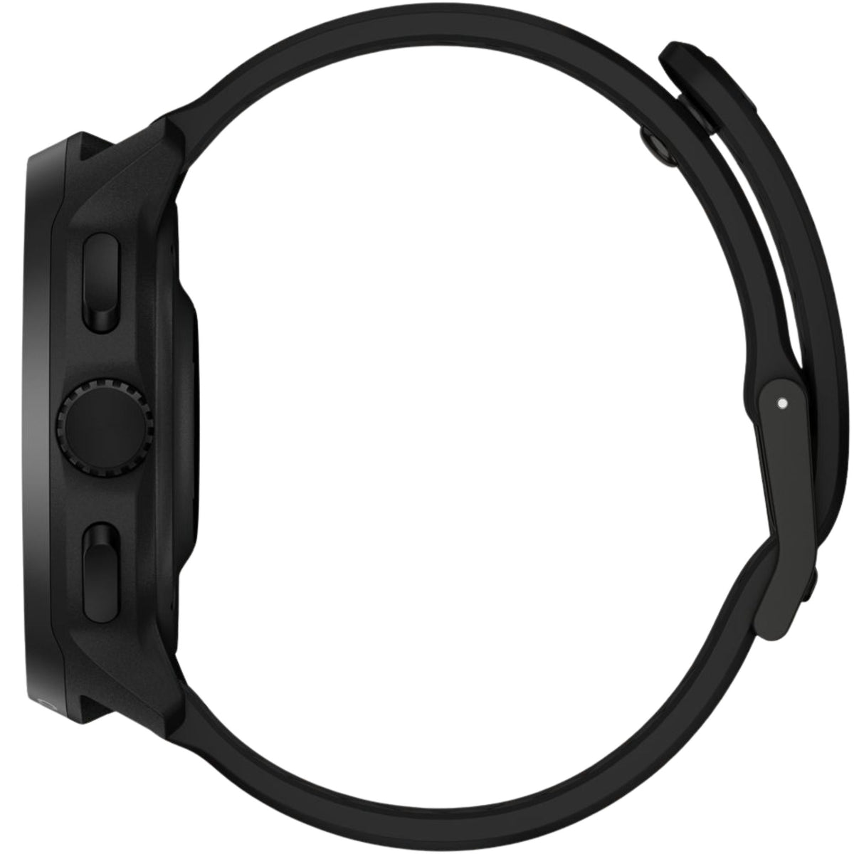 Suunto Run 2 46.5mm 64GB AMOLED Digital All Black Silicone Smart Fitness Watch SS051639000