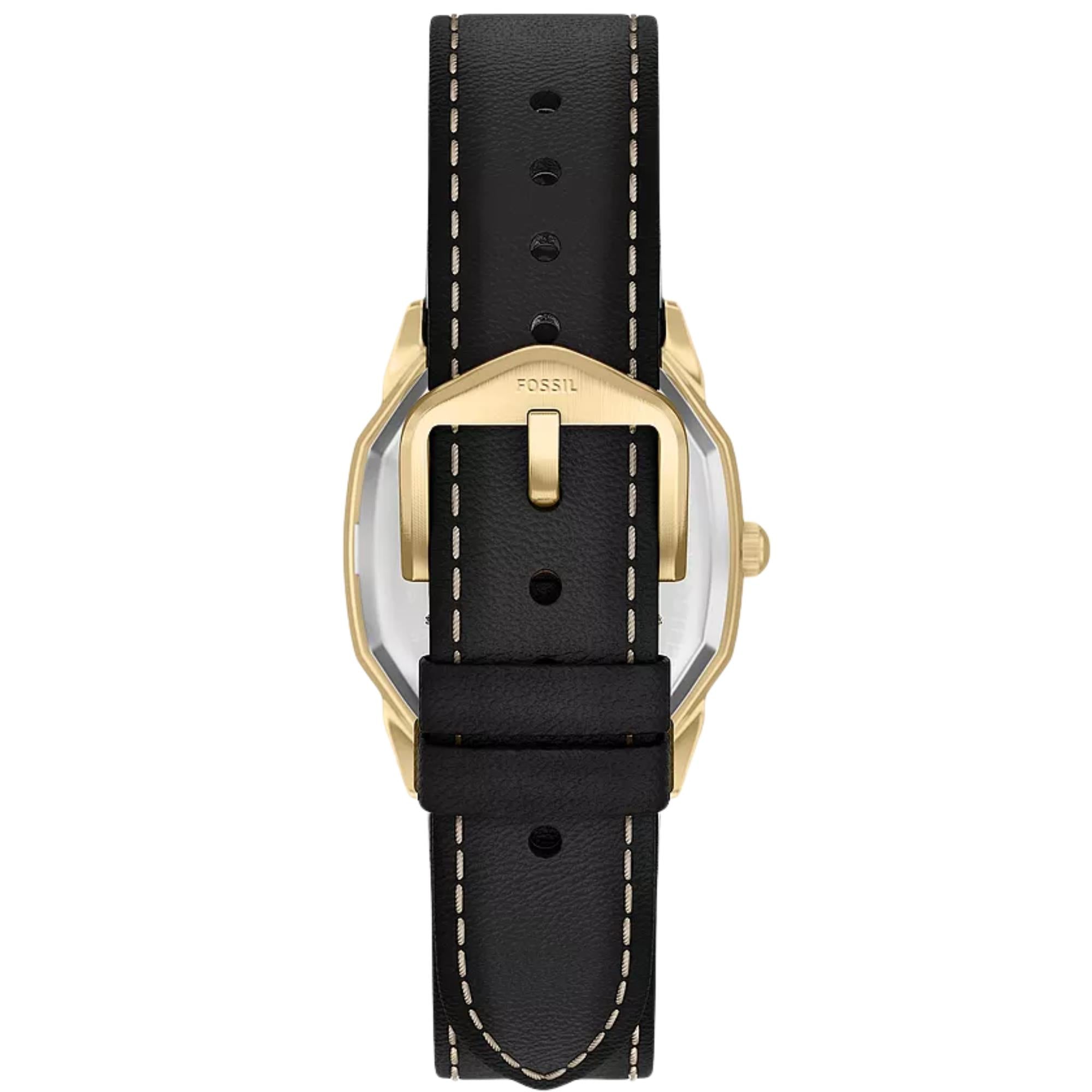 Fossil Harlow 33mm Cream Dial Steel Mens Quartz Watch FS6215