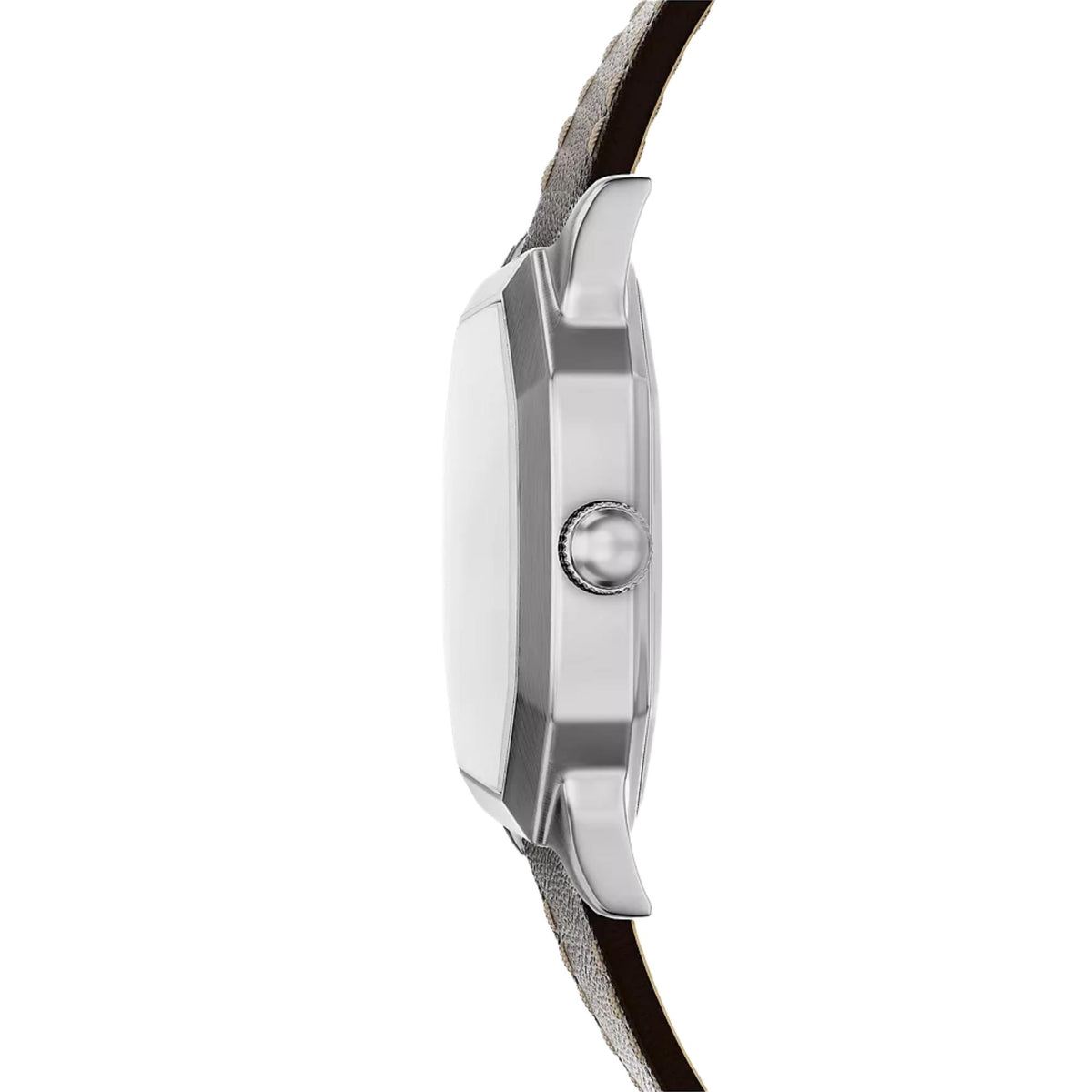 Fossil Harlow 33mm Cream Dial Leather Mens Quartz Watch FS6214