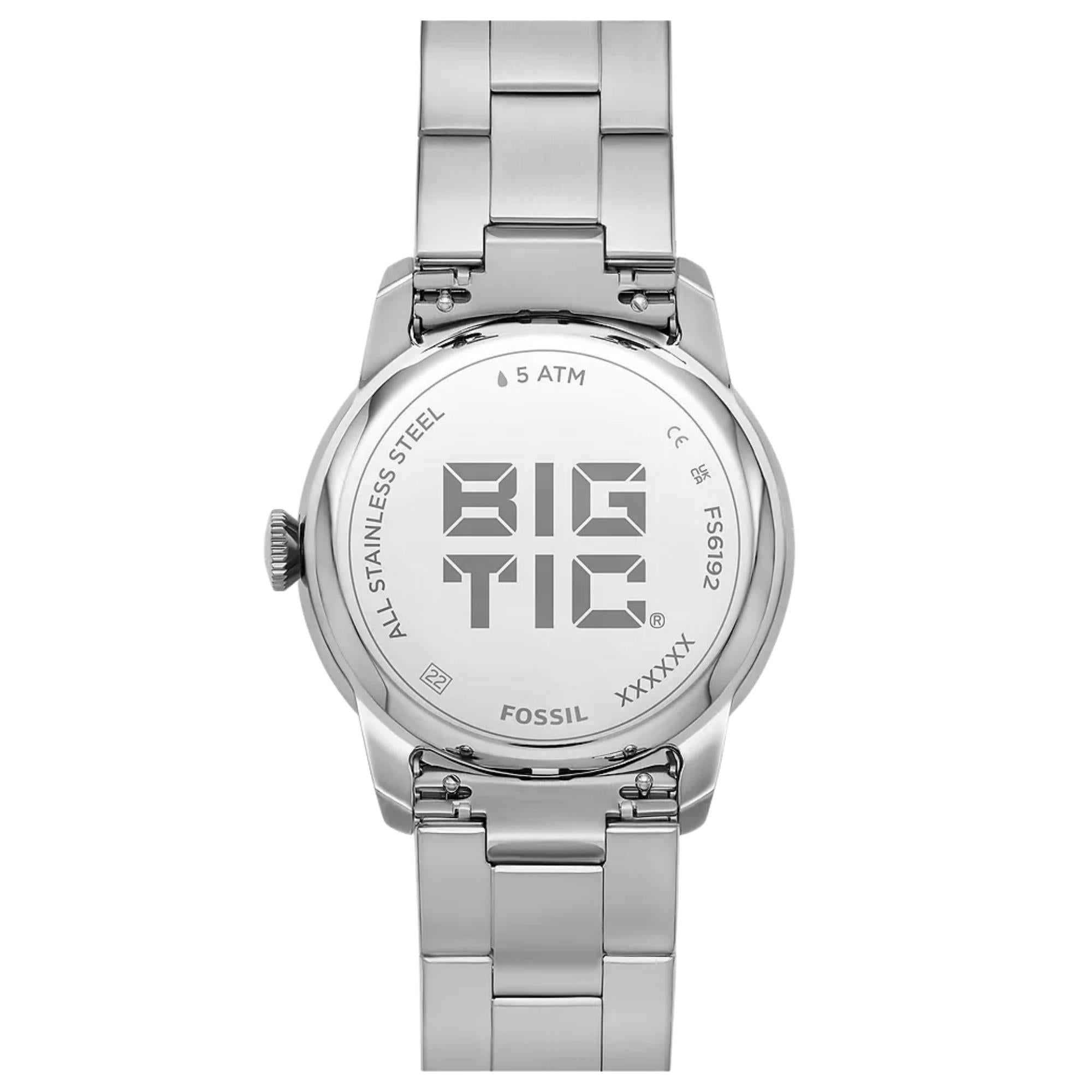 Fossil Townsman Big Tic 42mm Ana-Digi Steel Mens Quartz Watch FS6192