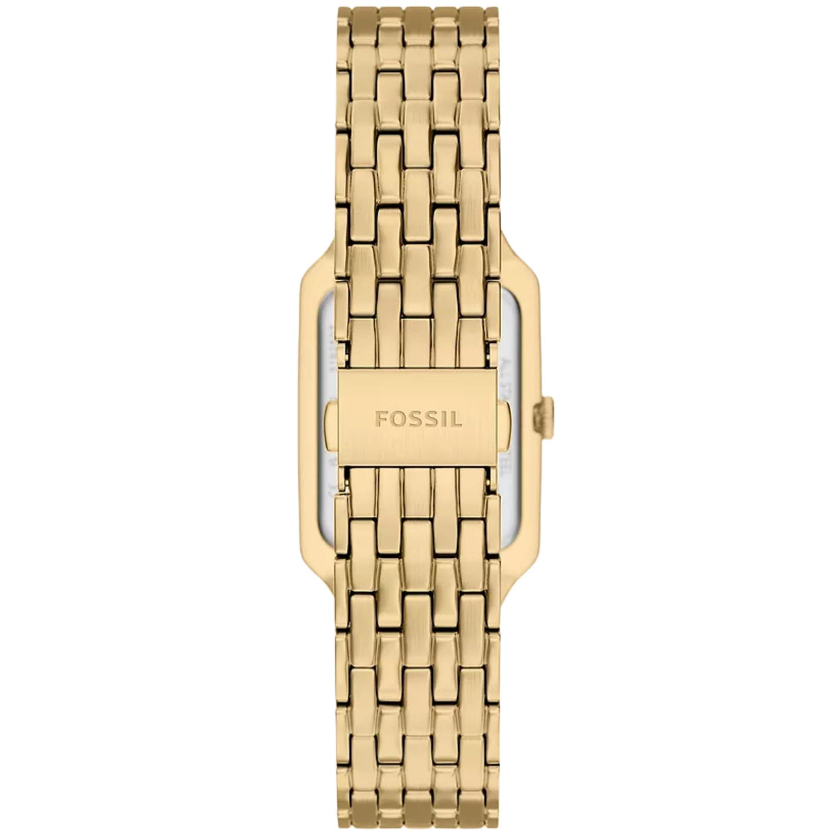 Fossil Raquel 23mm Red Dial Steel Ladies Quartz Watch ES5512