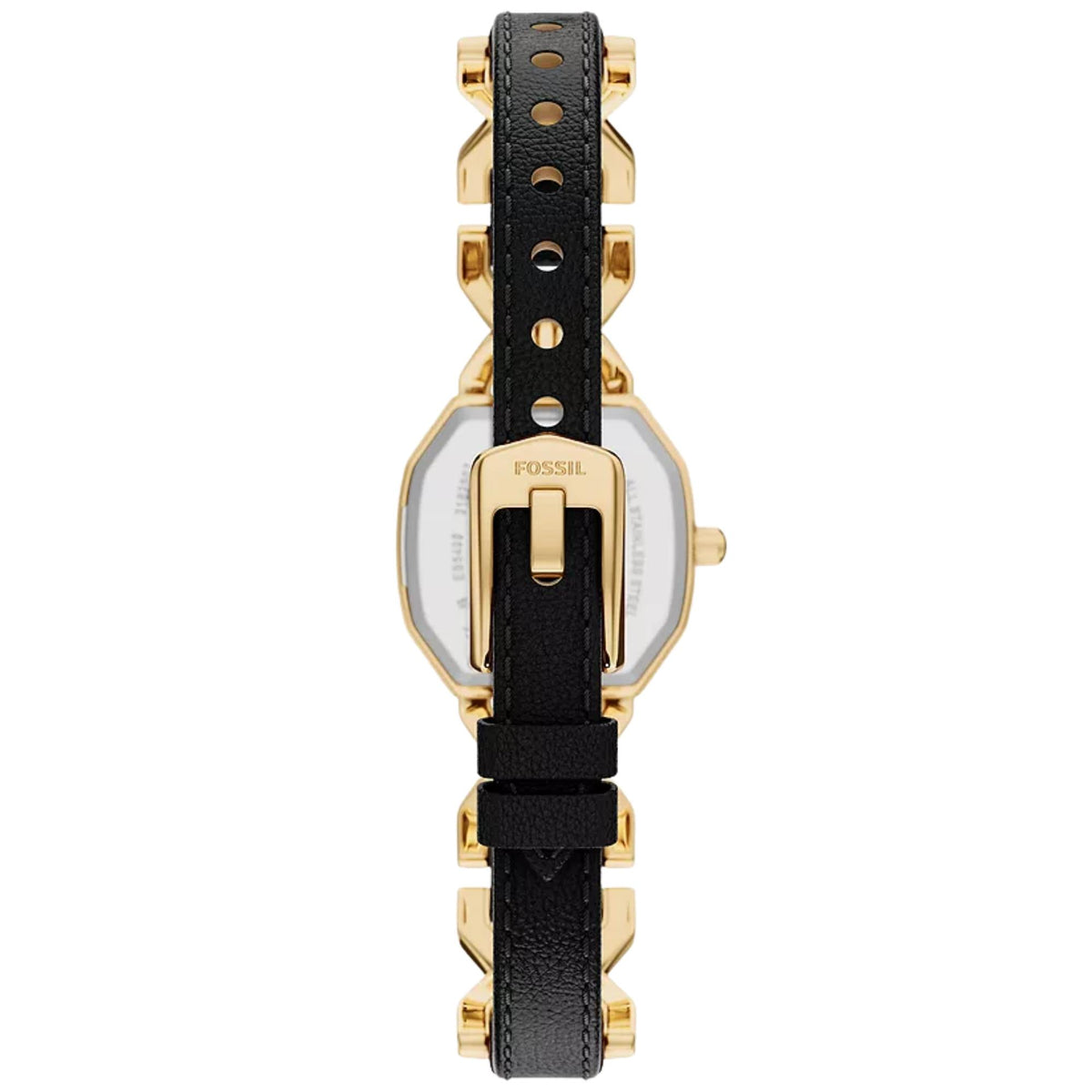 Fossil Harlow 22mm Black Dial Leather Ladies Quartz Watch ES5496