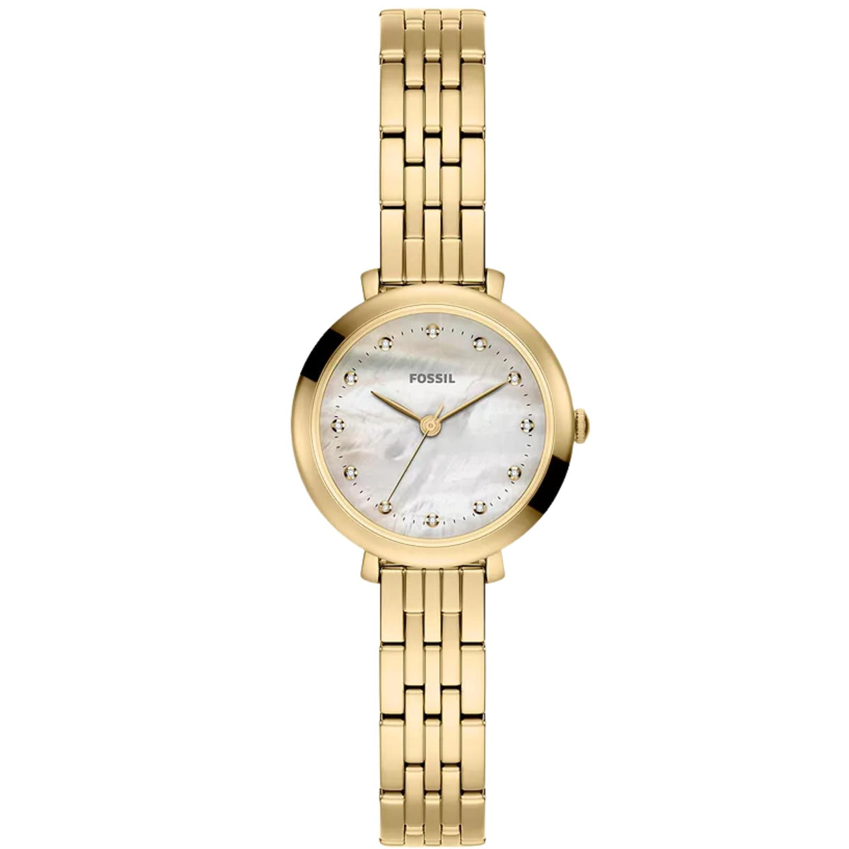 Fossil Heidi 26mm Mother of Pearl Dial Steel Ladies Quartz Watch ES5501