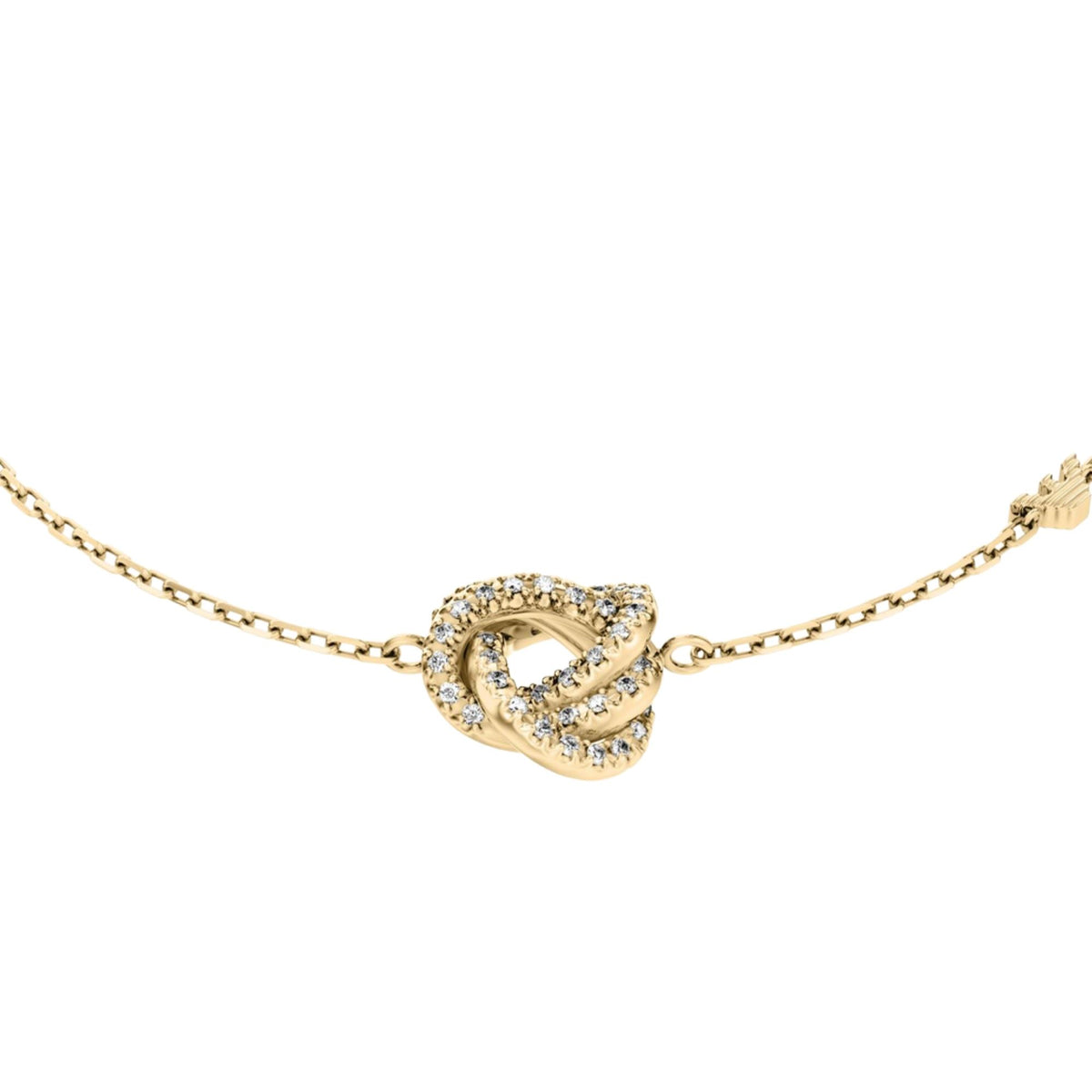 Emporio Armani Sentimental Gold Brass Ladies Station Bracelet EGS3425710