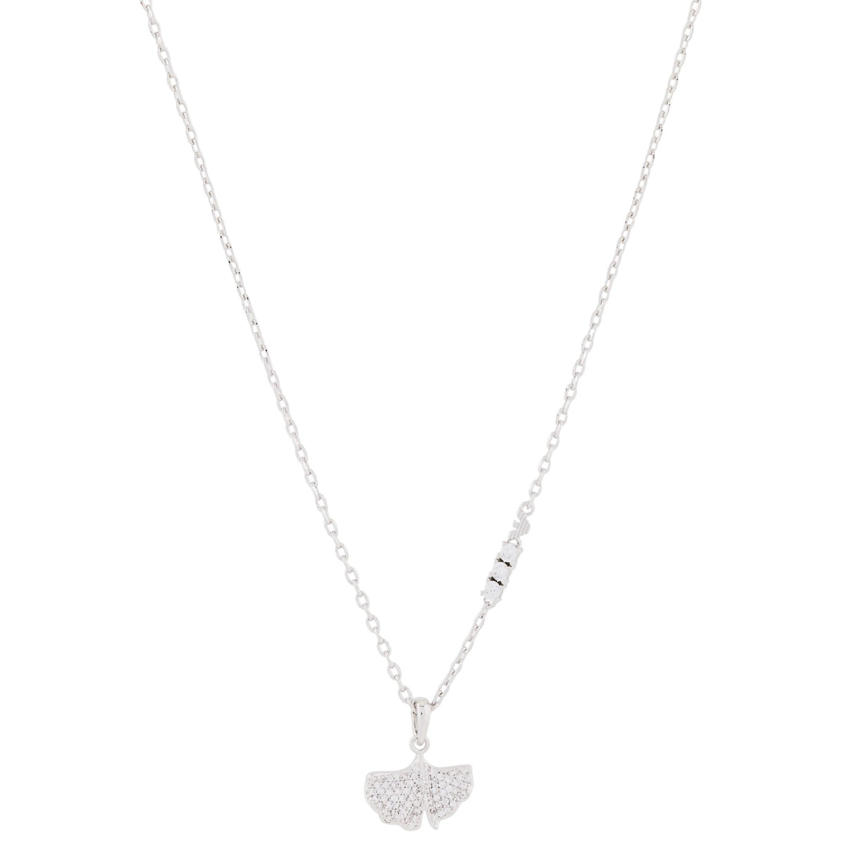 Emporio Armani Sentimental Silver Brass Ladies Pendant Necklace EGS3411040