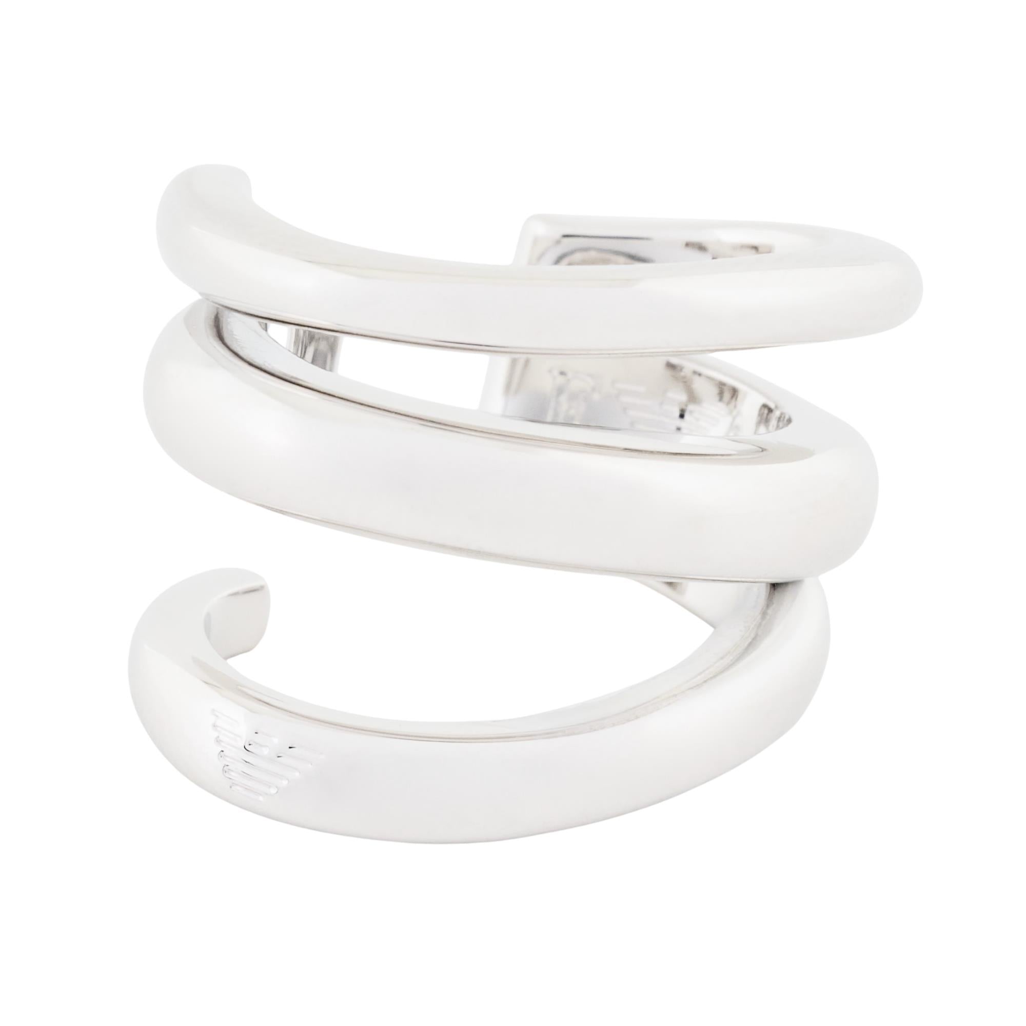 Emporio Armani Iconic Trend Silver Brass Ladies Cuff Earring EGS3395040