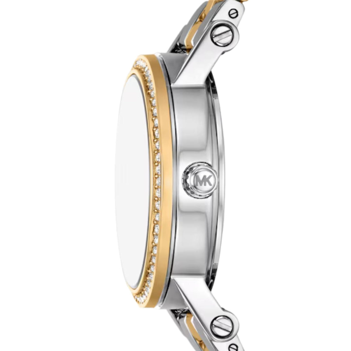 Michael Kors Corey 28mm Silver Dial Steel Ladies Quartz Watch MK7668