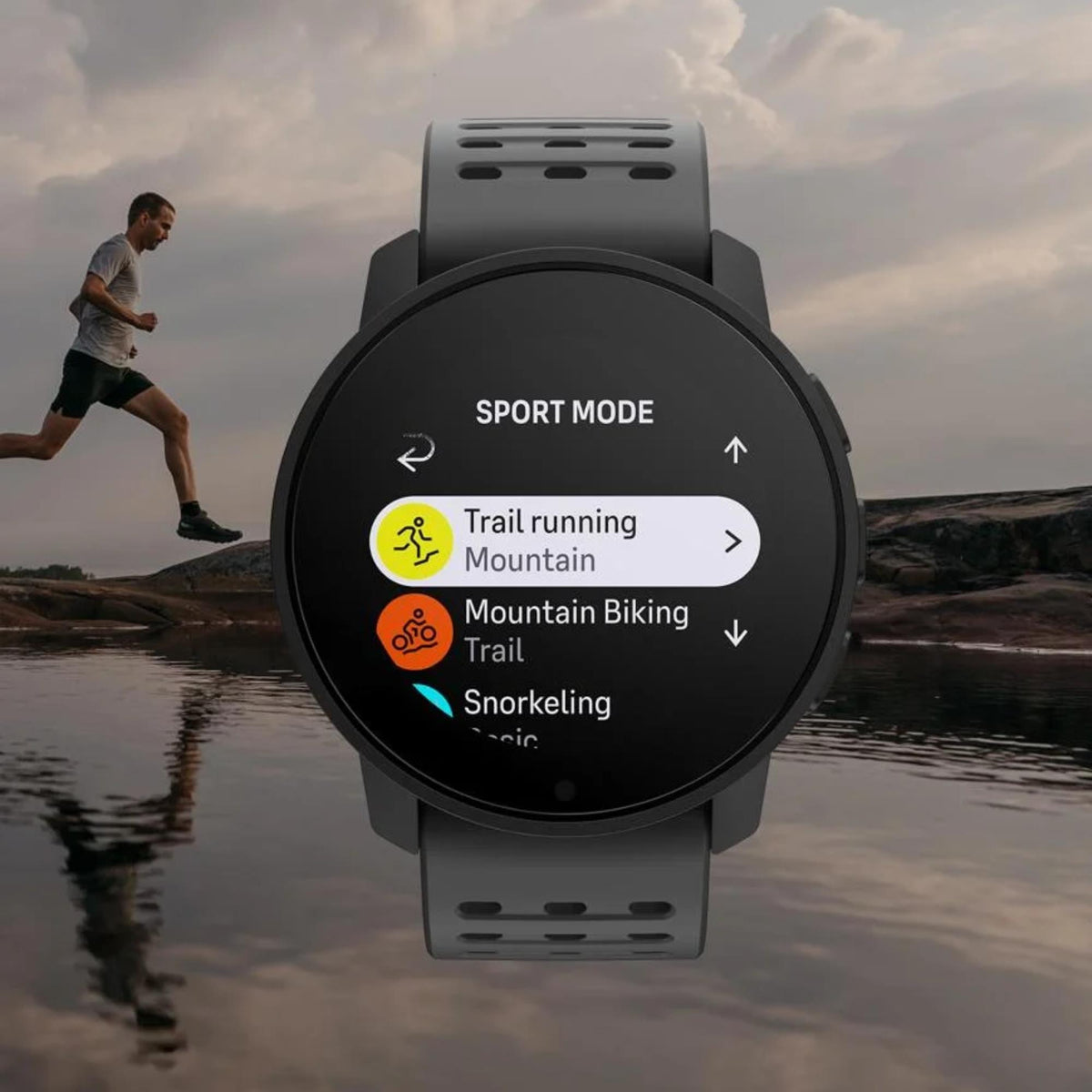 Suunto 9 Peak Pro 43mm Digital All Black Silicone Smart Fitness Watch SS050807000