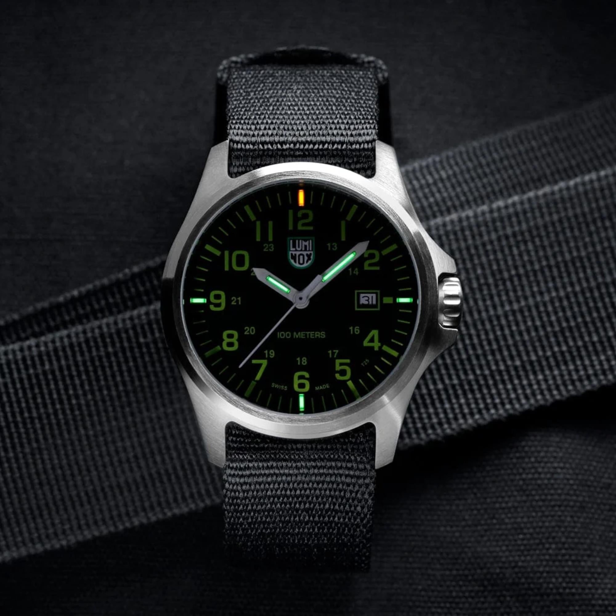 Luminox G-Collection 43mm Black Dial Nylon Mens Watch X2.2517