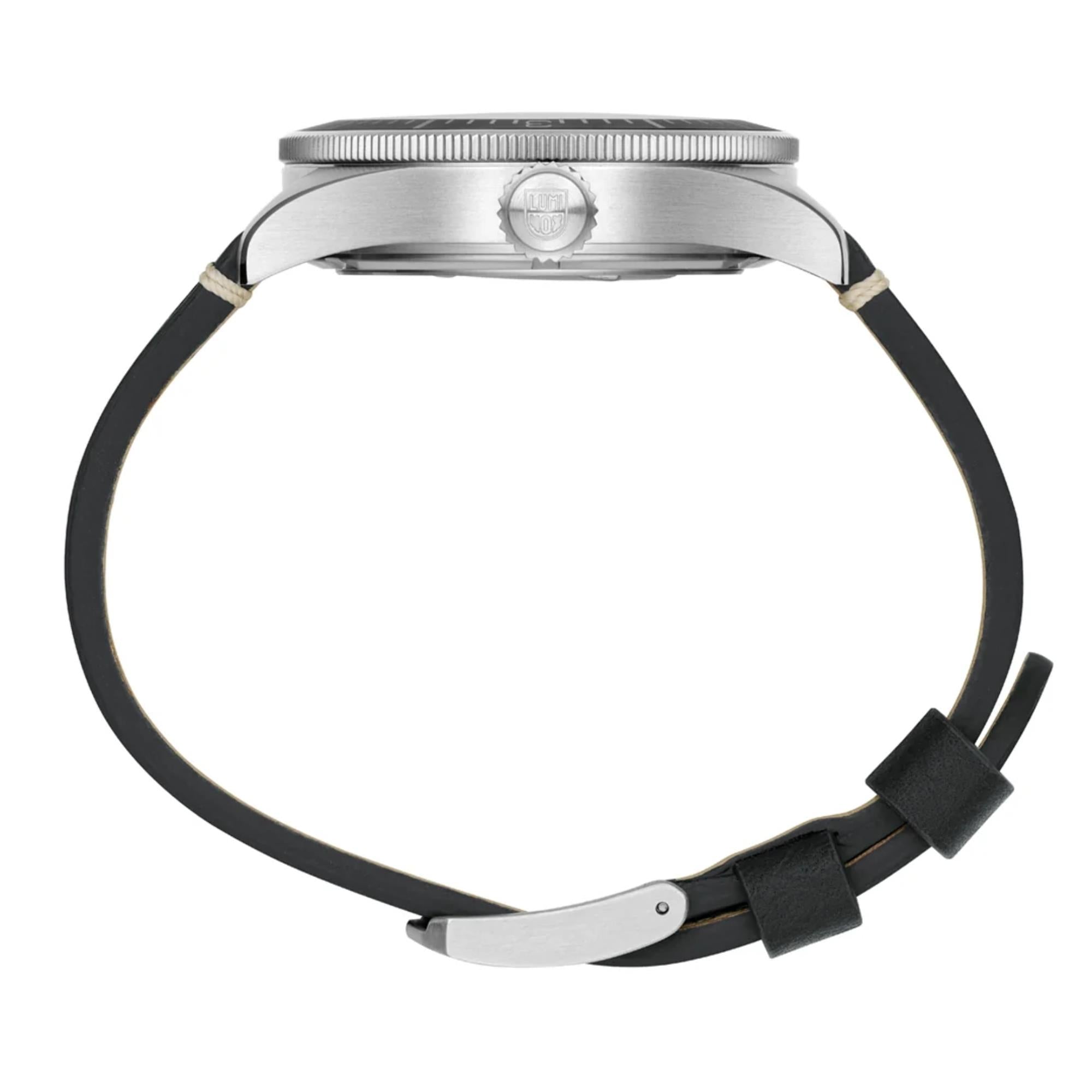 Luminox Constellation 42mm Black Dial Leather Mens Watch XA.9601