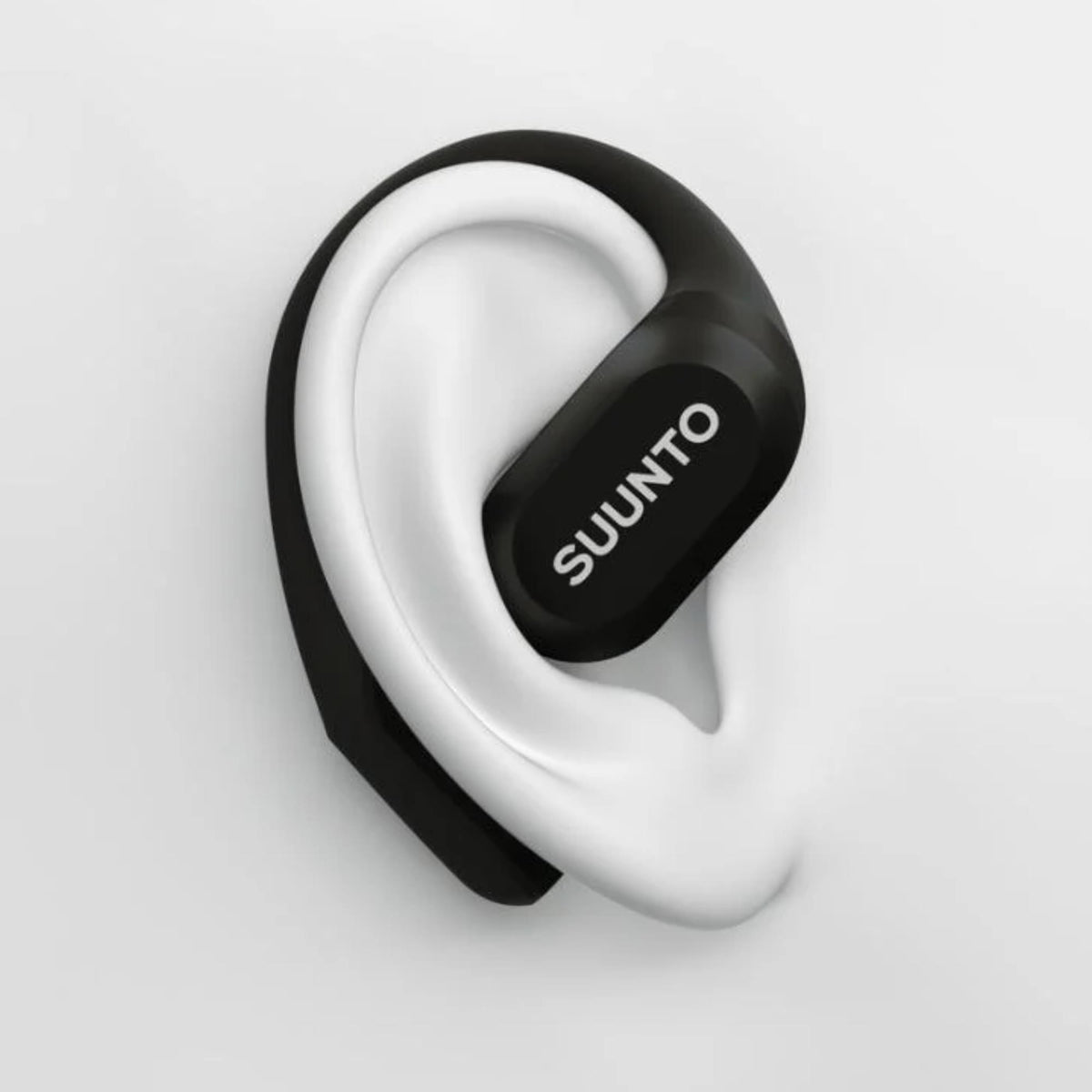 Suunto Spark Open-Ear Black Silicone and Titanium Bluetooth Headphones SS051356000