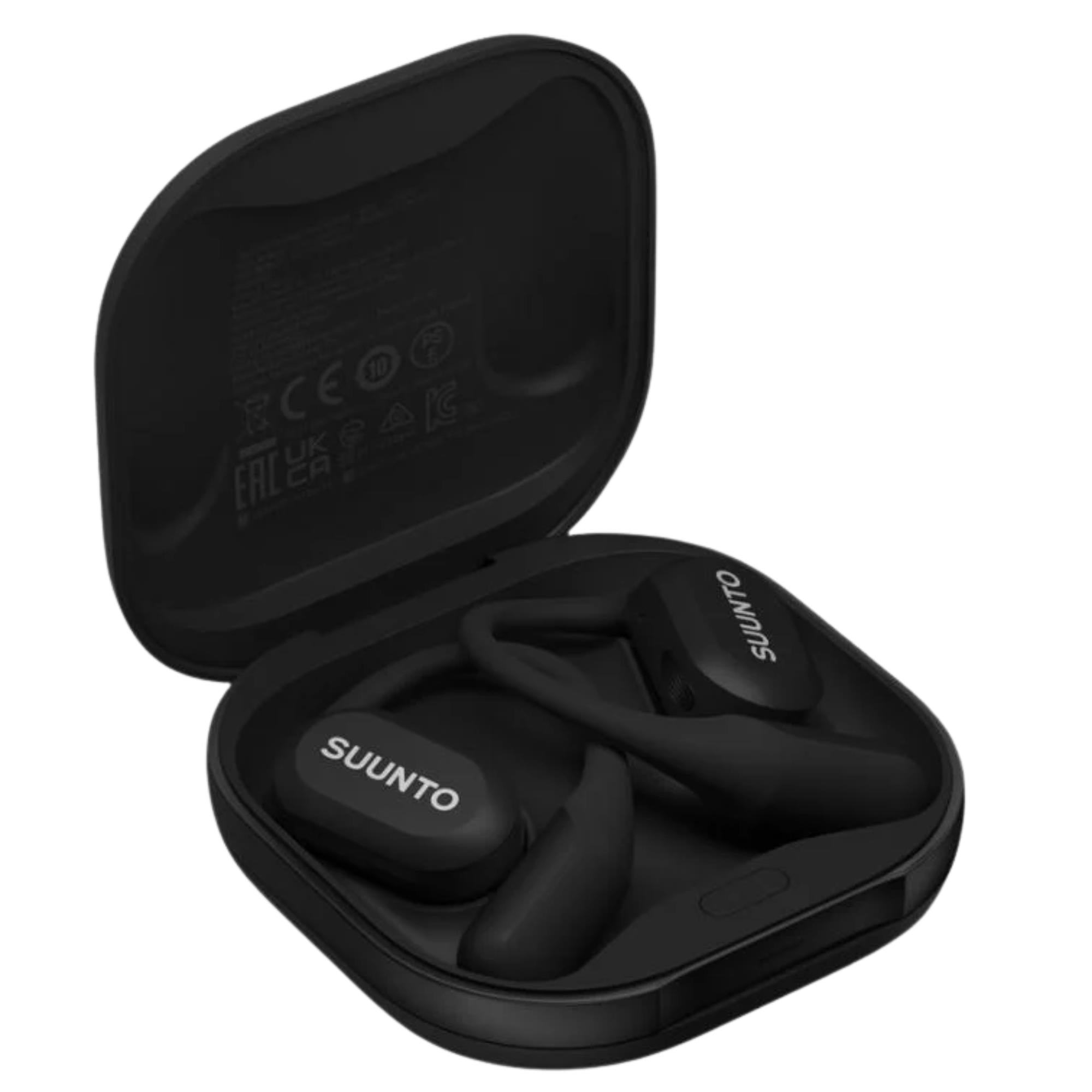 Suunto Spark Open-Ear Black Silicone and Titanium Bluetooth Headphones