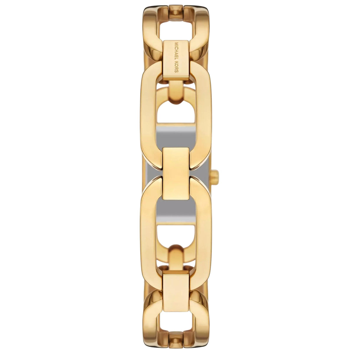 Michael Kors MK Empire 14mm Gold Dial Steel Ladies Quartz Watch MK7649