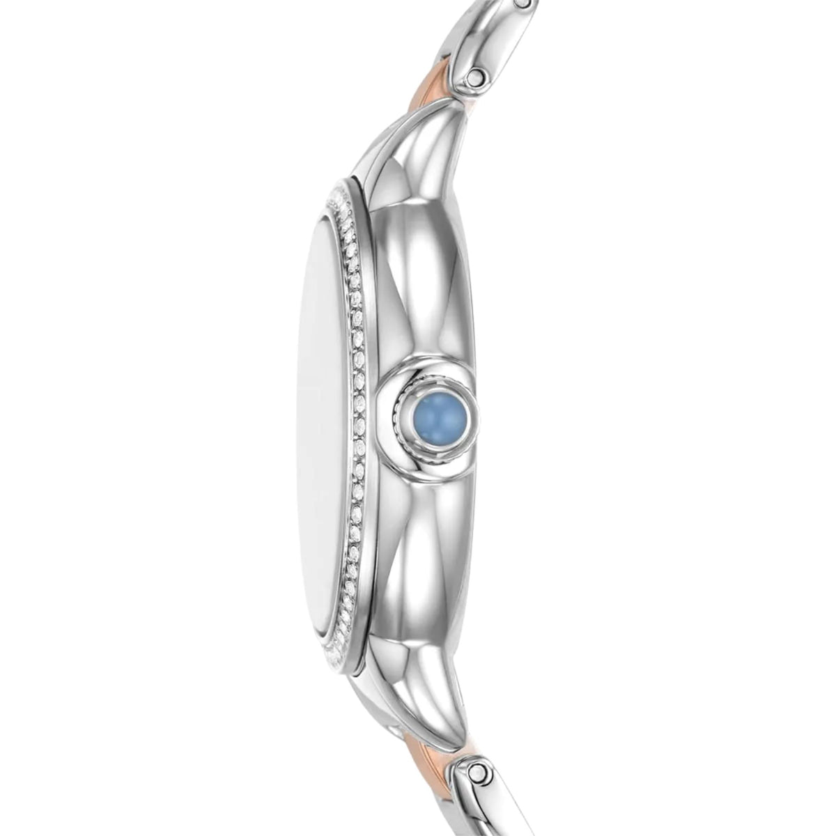 Emporio Armani Mia 32mm Blue Dial Two-Tone Steel Ladies Quartz Watch AR11597