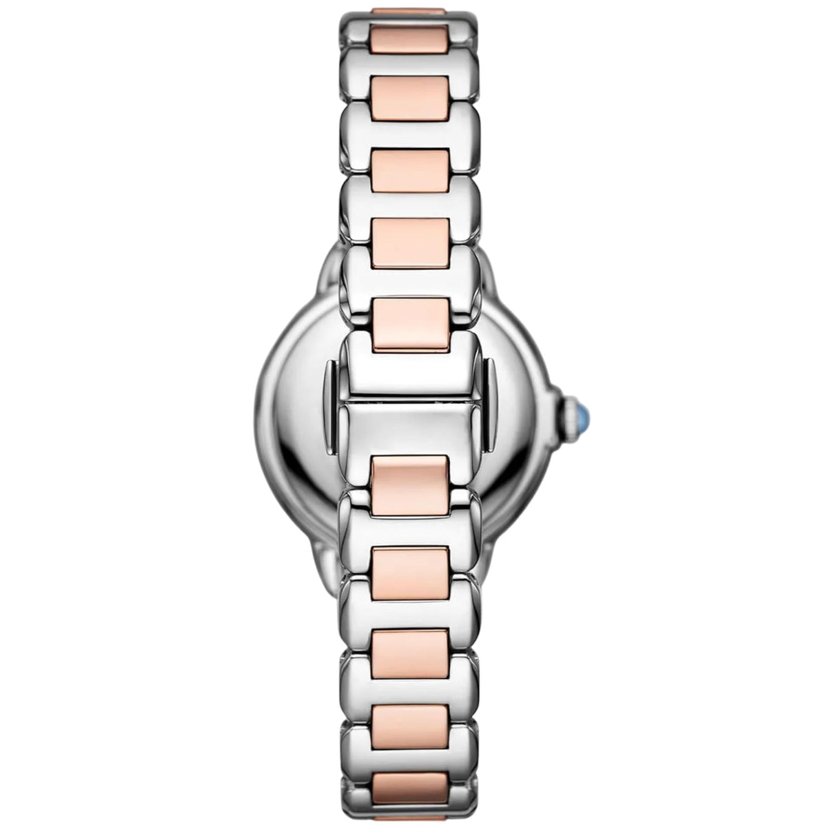 Emporio Armani Mia 32mm Blue Dial Two-Tone Steel Ladies Quartz Watch AR11597