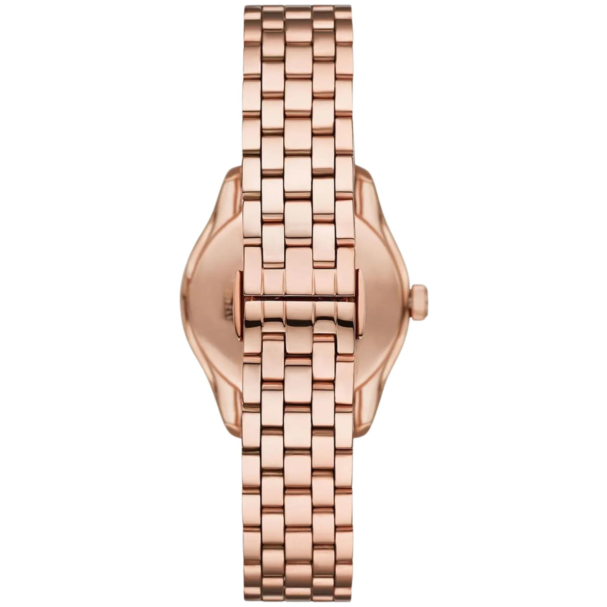 Emporio Armani Antonia 32mm Mother of Pearl Dial Rose Gold-Tone Steel Ladies Quartz Watch AR11615