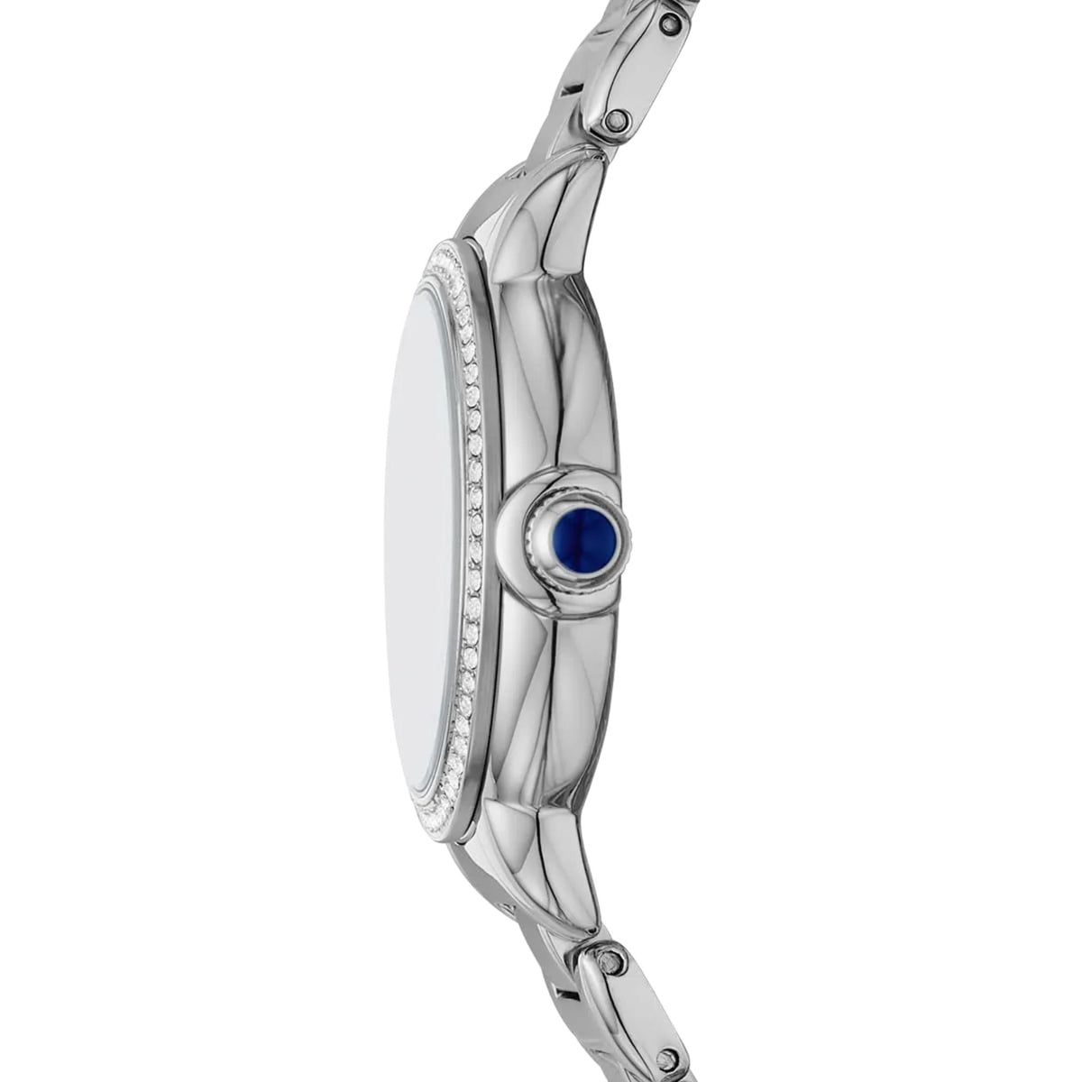 Emporio Armani Mia 32mm Blue Dial Steel Ladies Quartz Watch AR11630