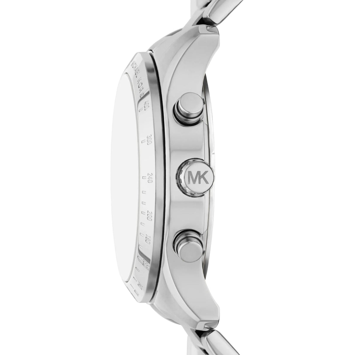 Michael Kors Berkley 40mm Chronograph Silver Dial Steel Ladies Quartz Watch MK7413